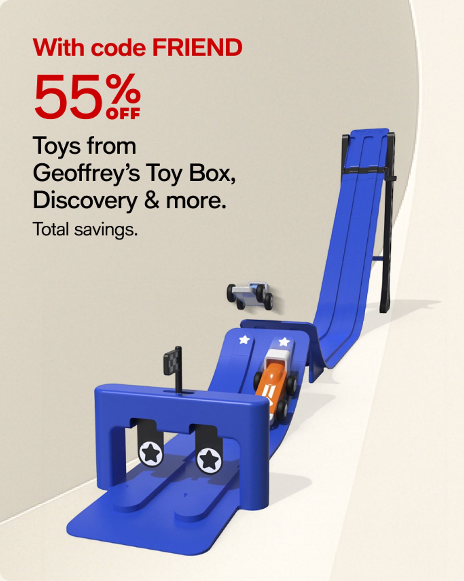 55% Off Toys