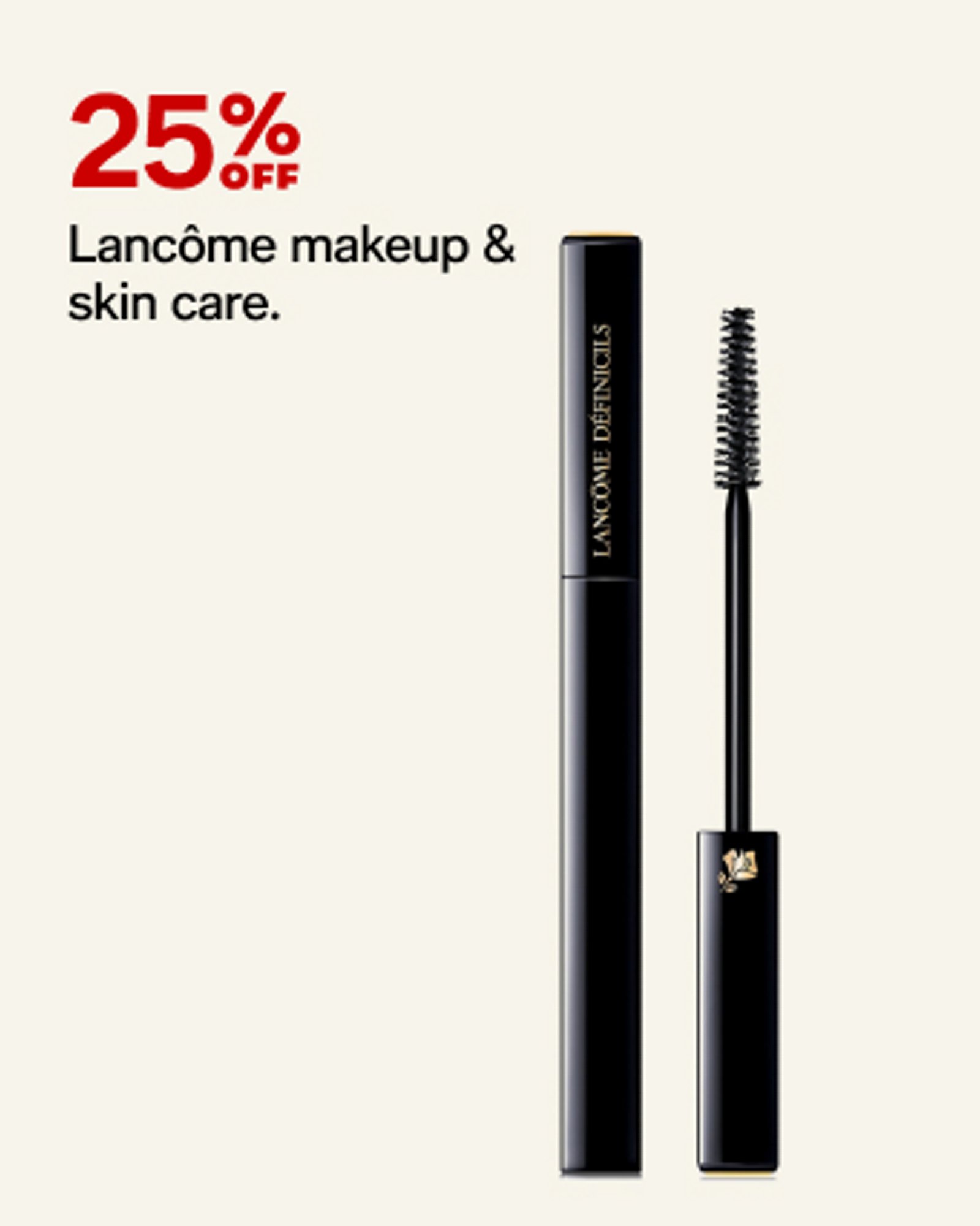 25% off lancome
