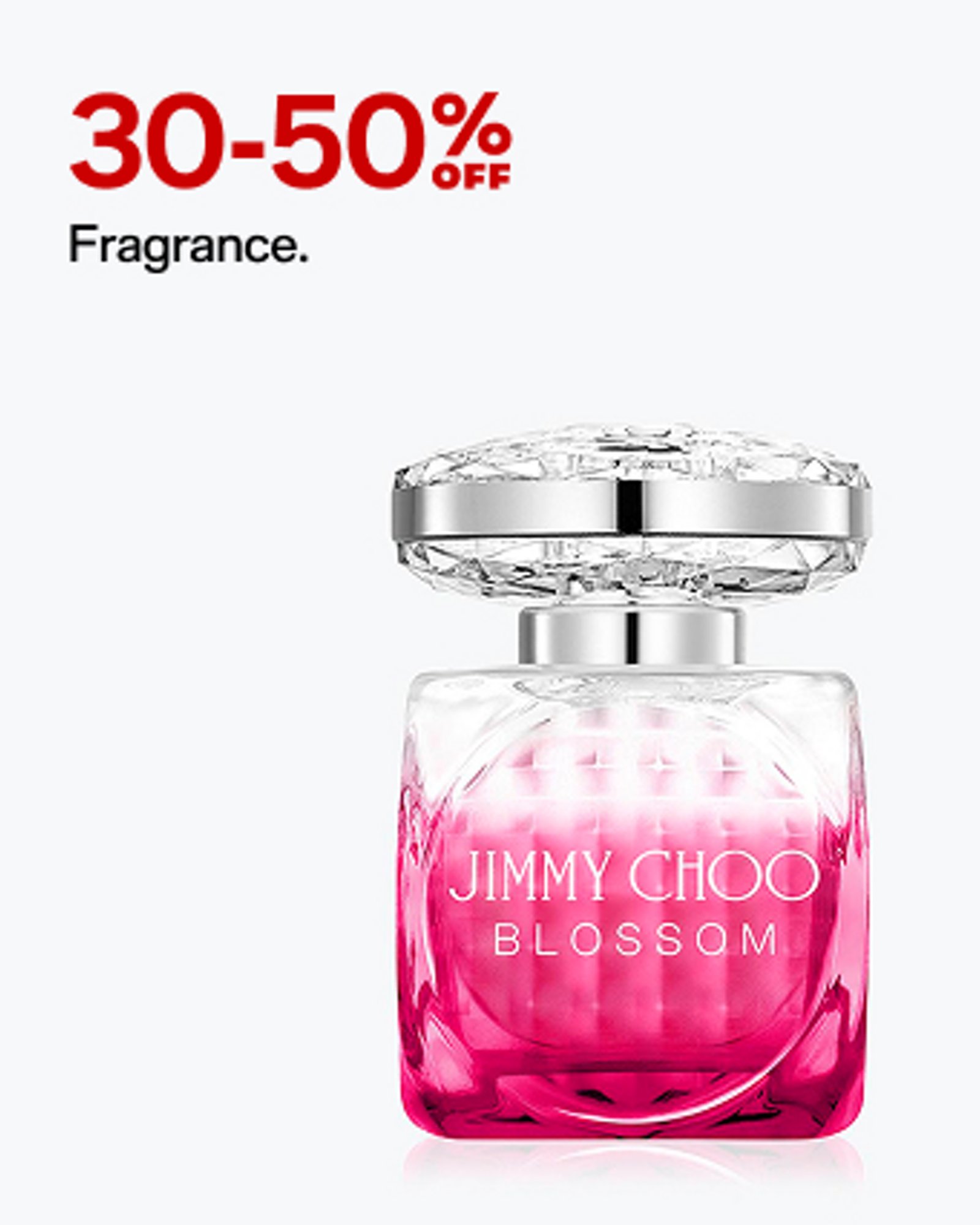 30-50% off fragrance