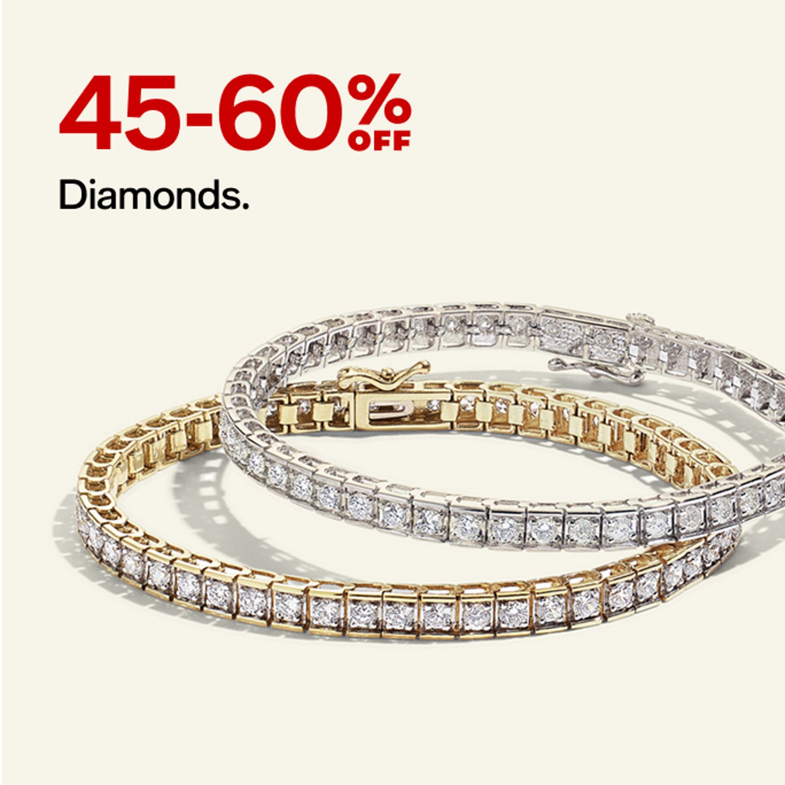 45-60% Off Diamonds