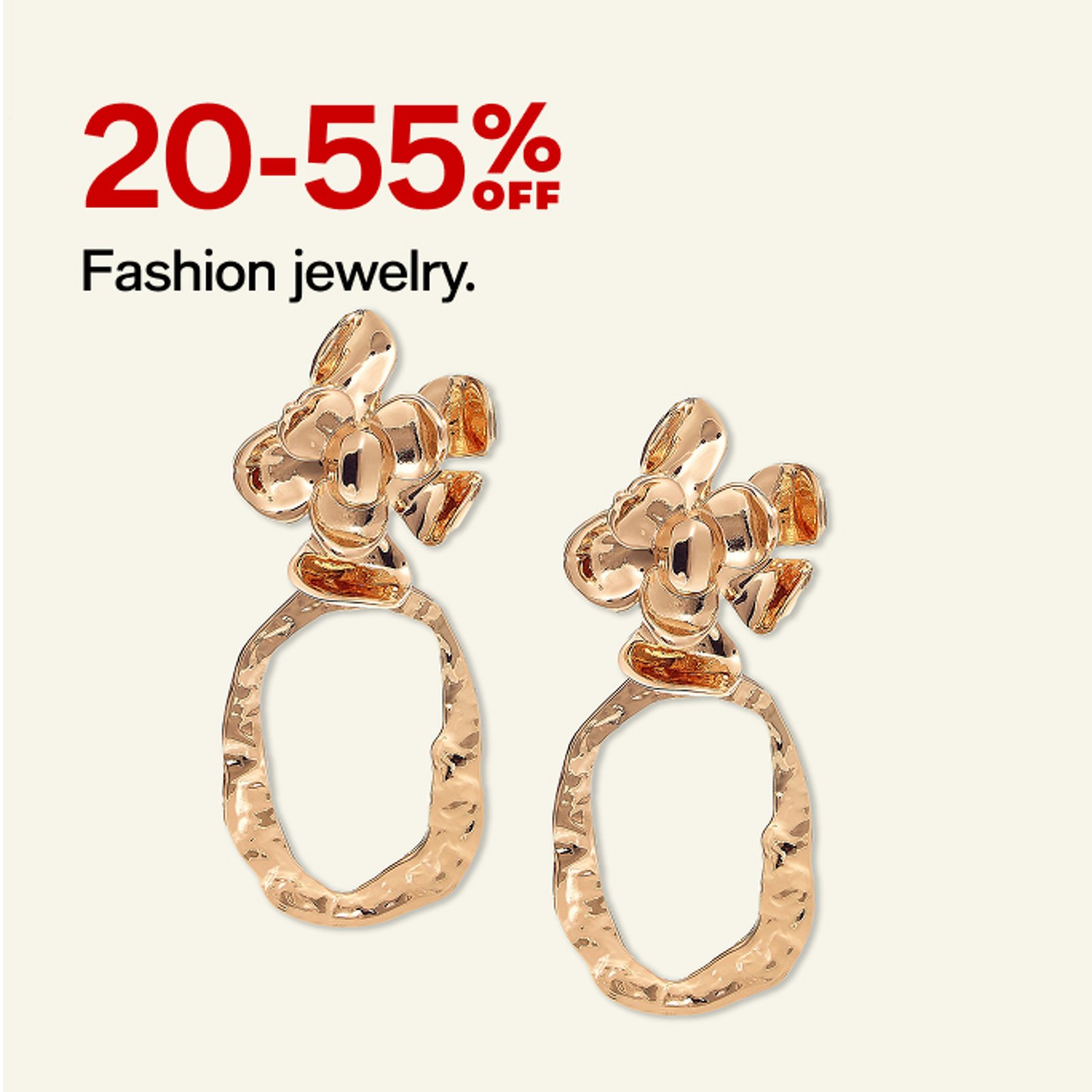 20-55% Off Fashion Jewelry