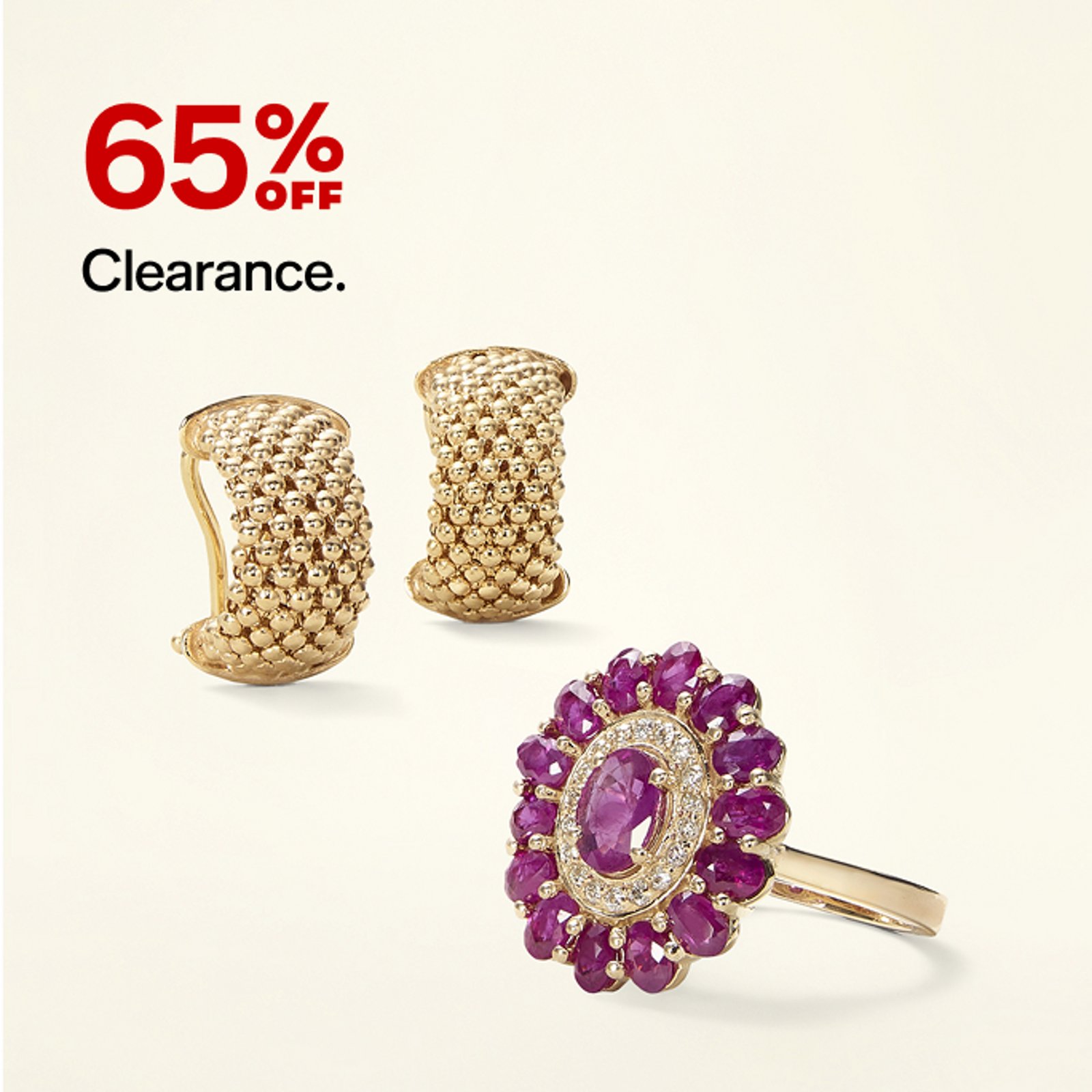 65% Off Clearance