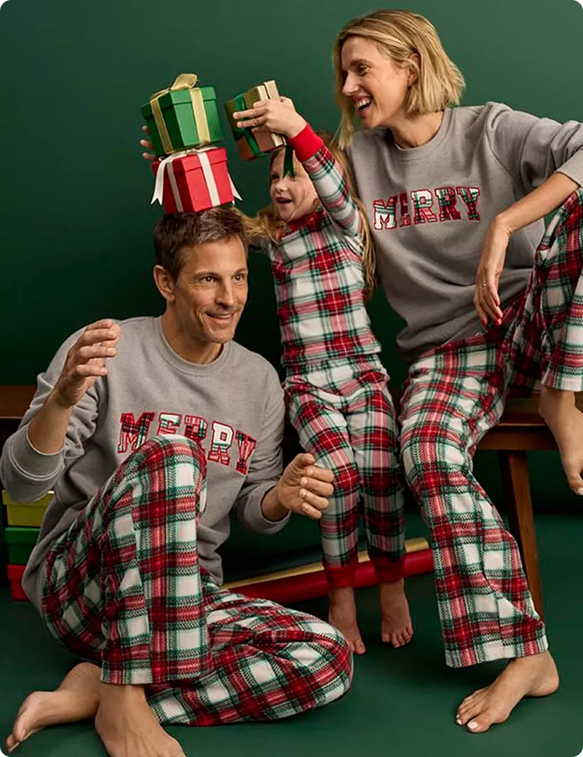 The coziest family jammies