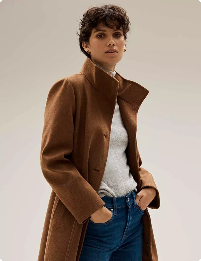 Wool & wool-blend coats