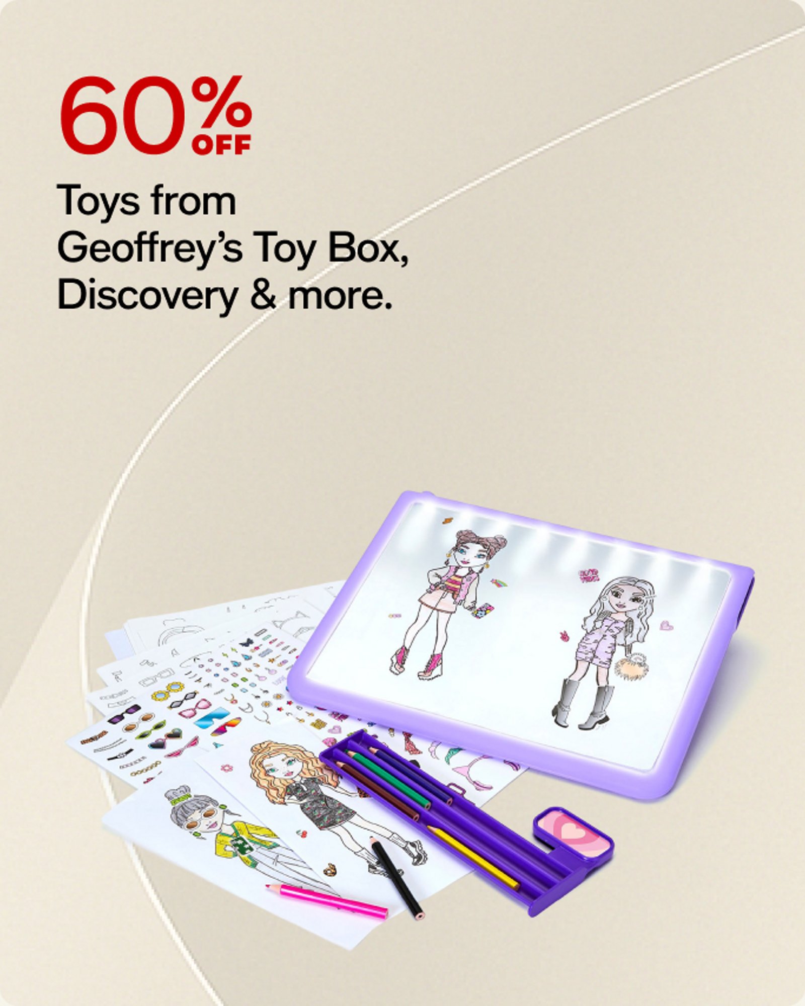 60% off toy
