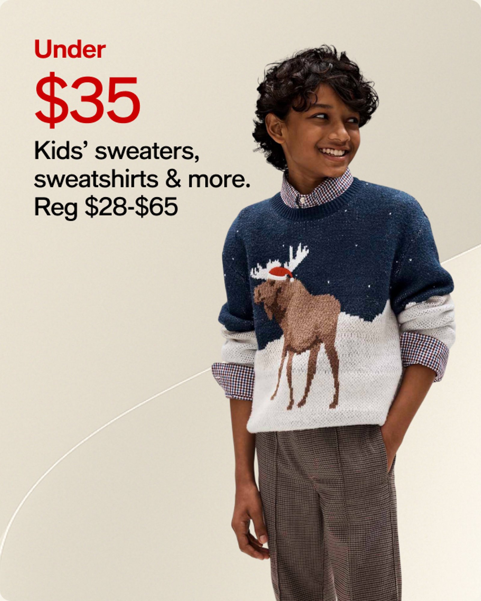 Under $35 Kids sweaters 
