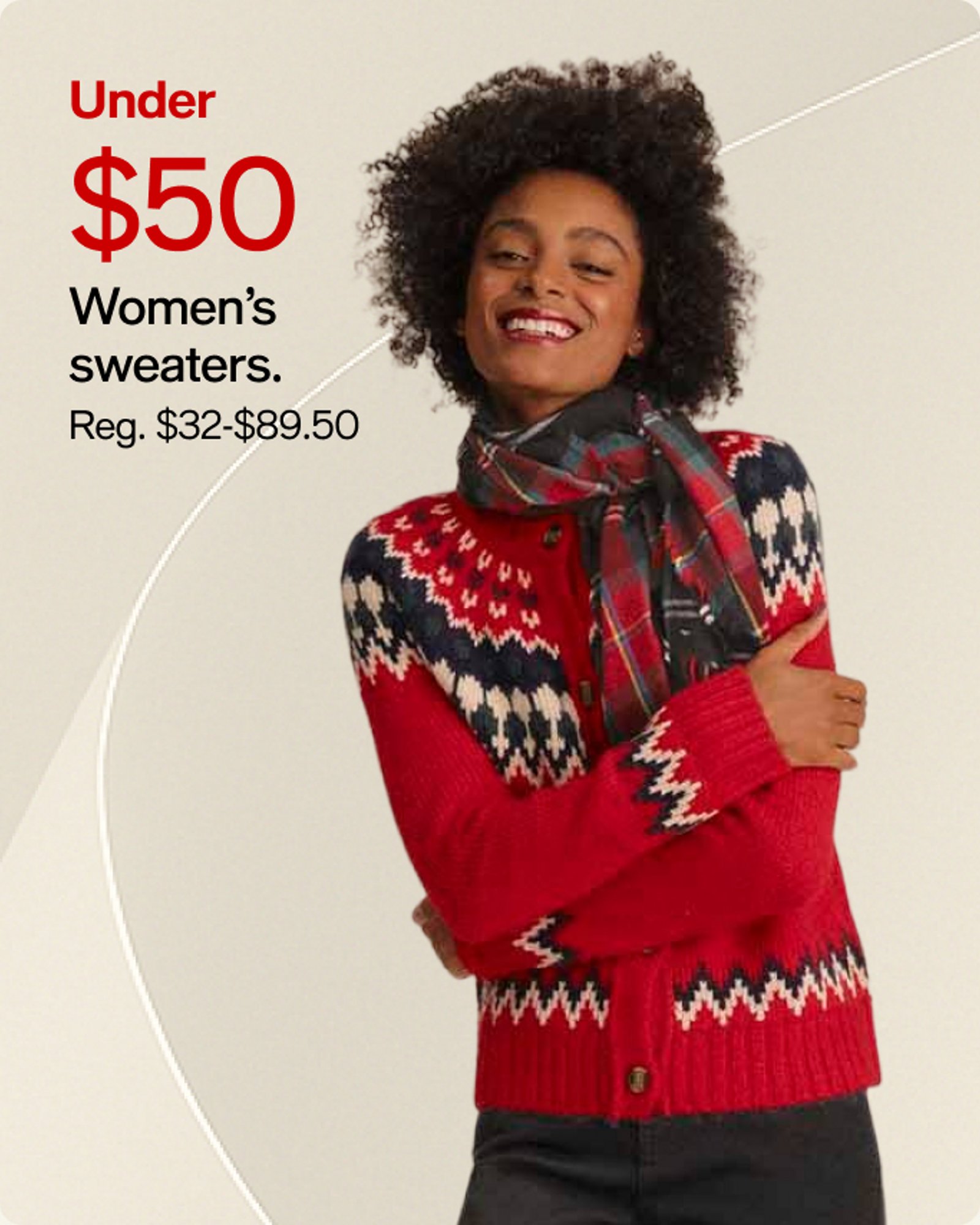 under $50 womens sweaters