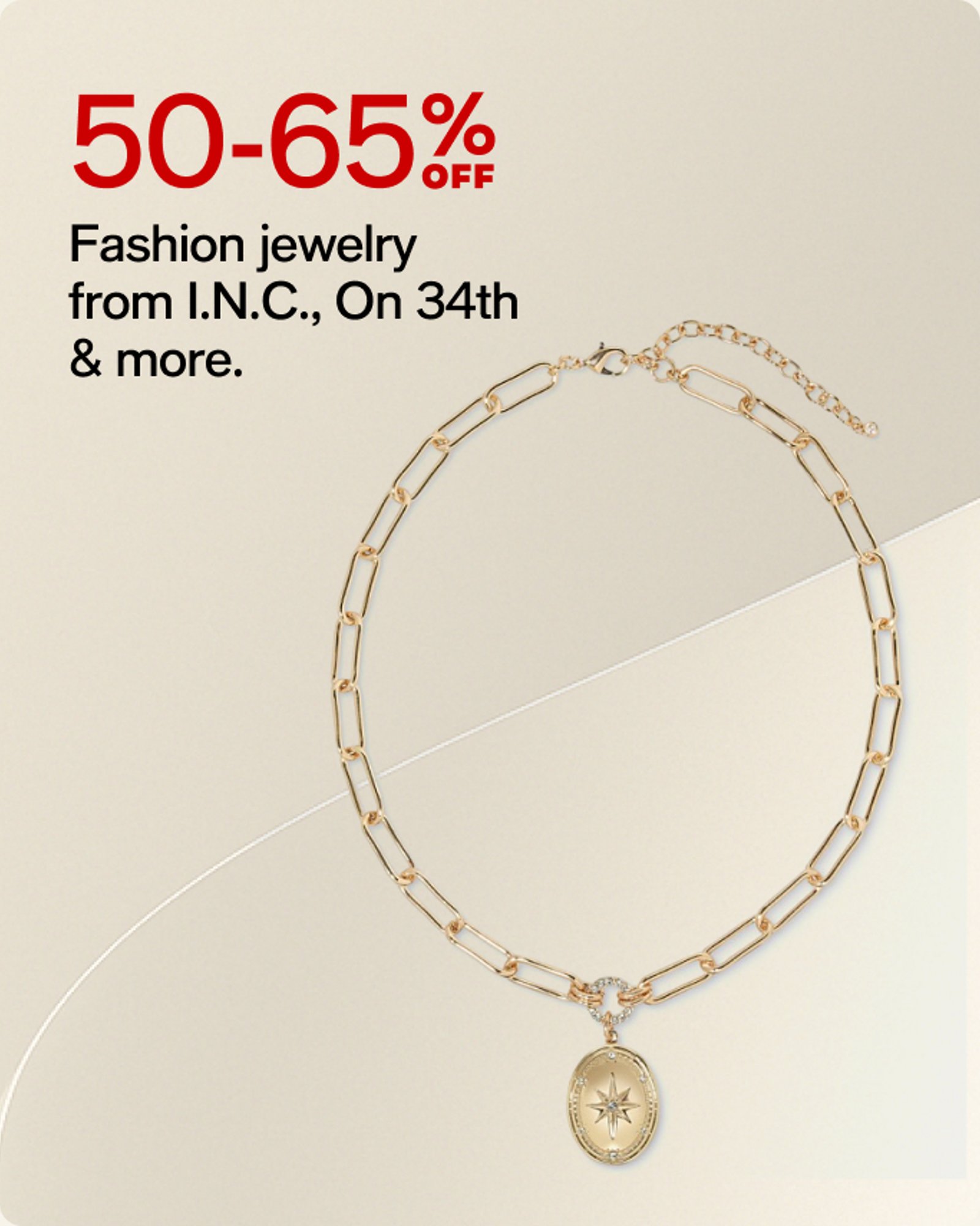 50-65% Off Fashion jewelry