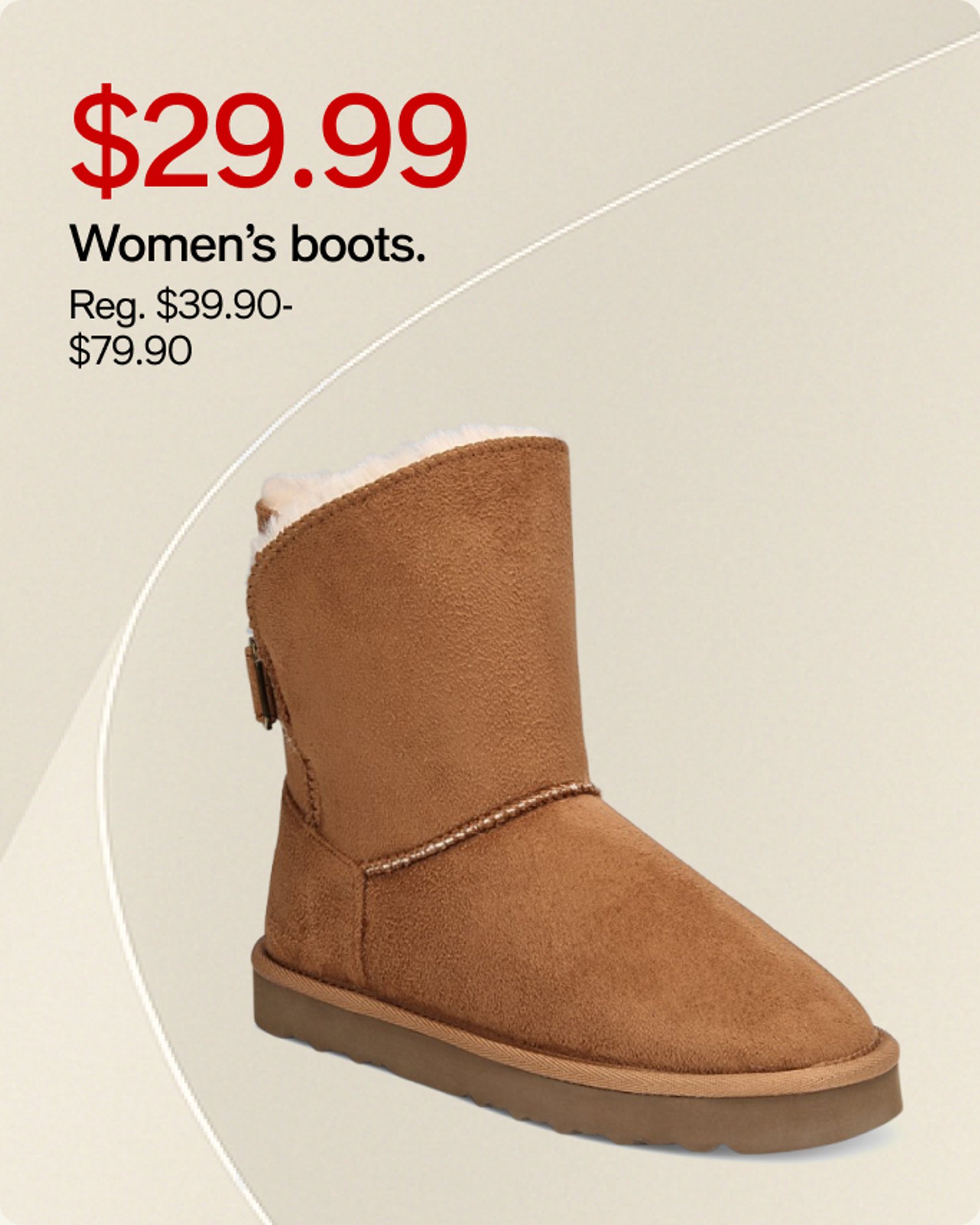 $29.99 Womens boots