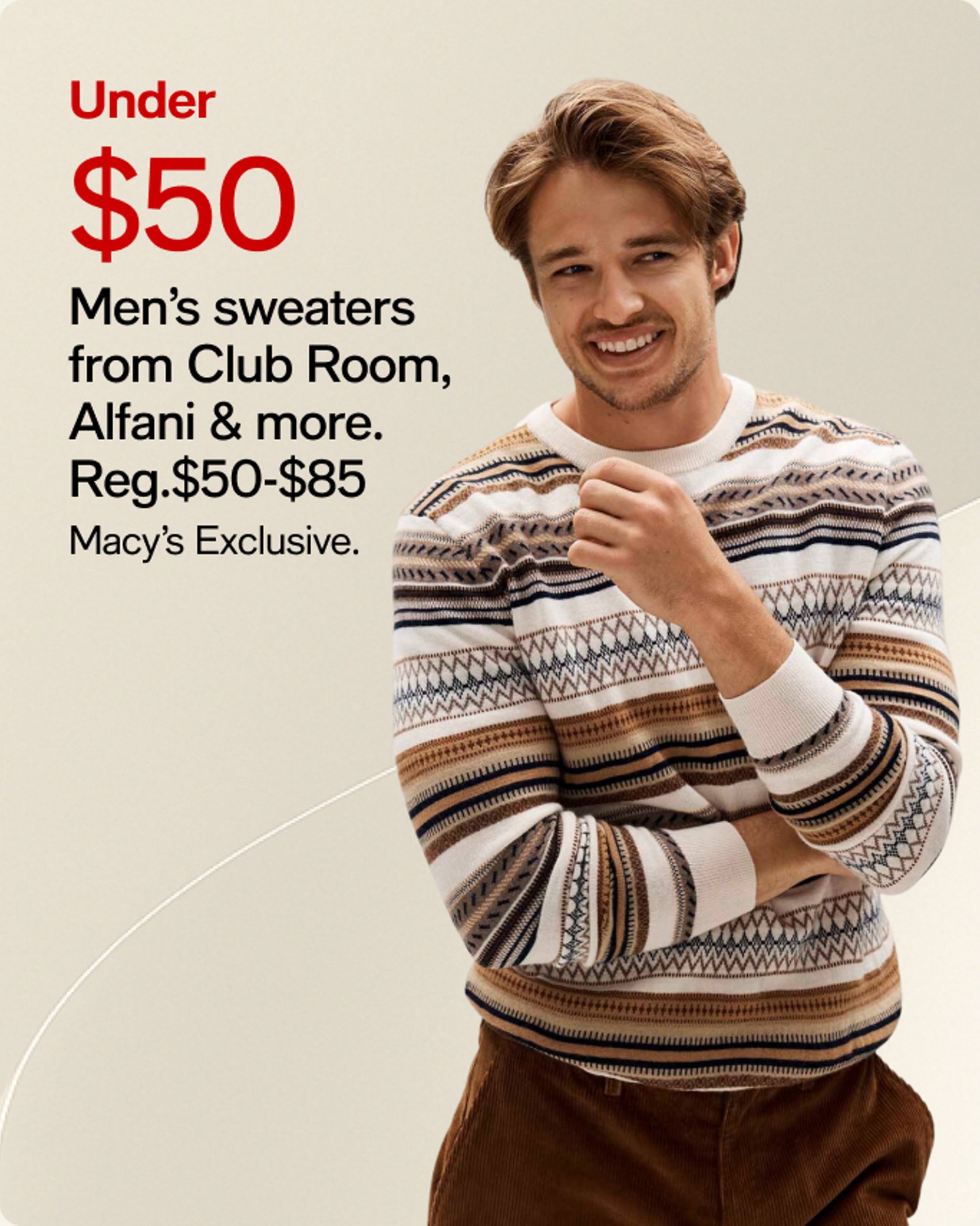 Men's sweaters