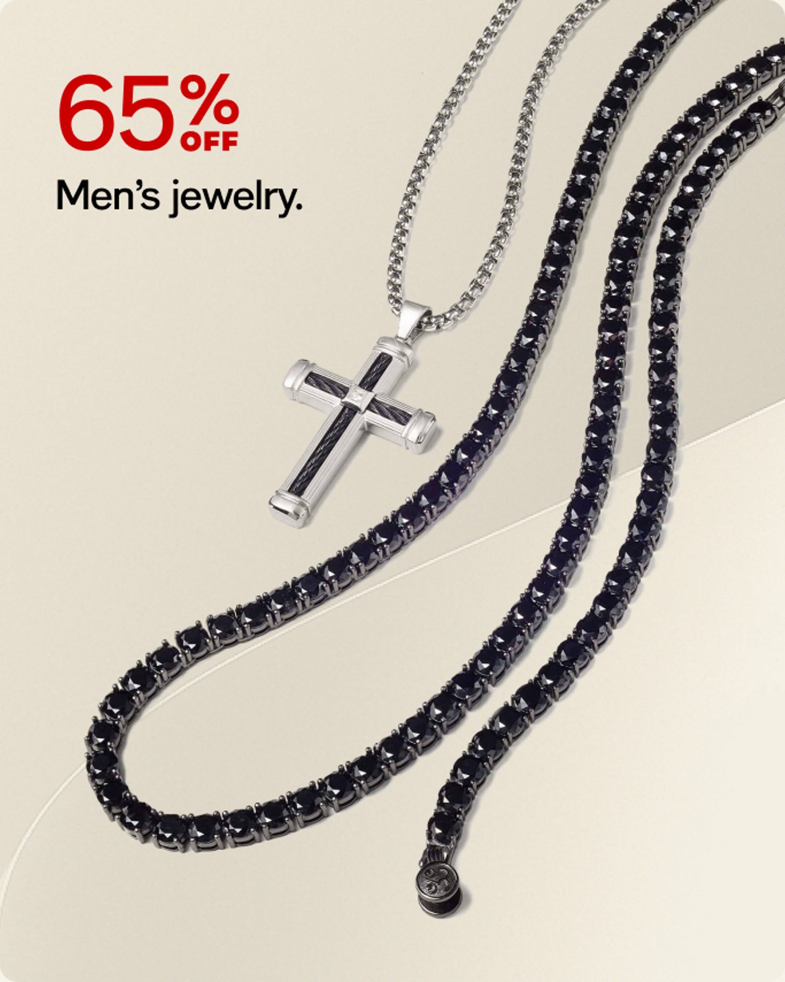 65% Off Men's jewelry