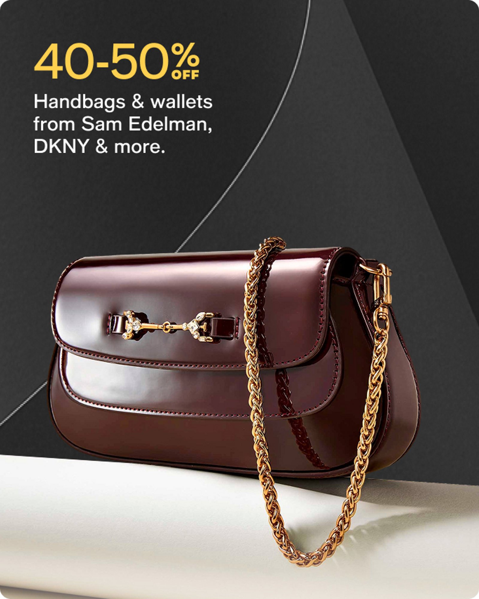 40-50% OFF Handbags & wallets.