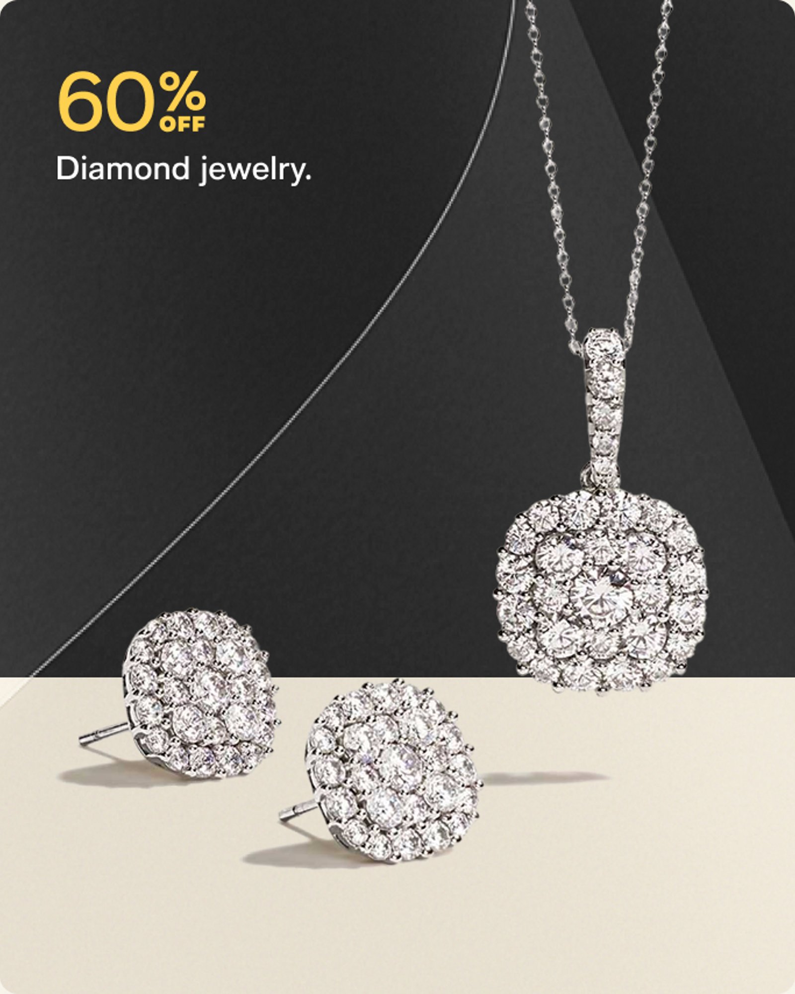 60% Off Diamond Jewelry