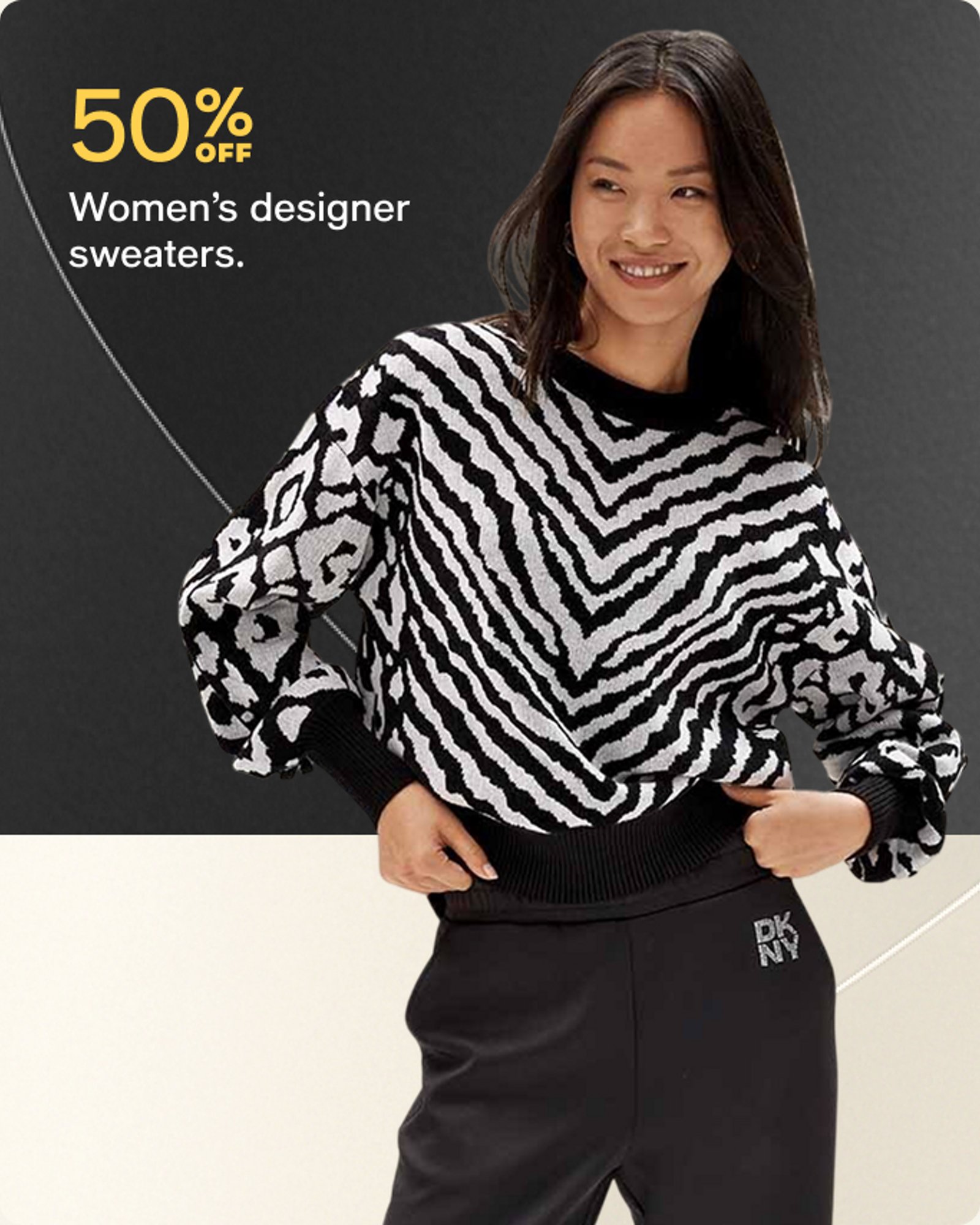 50% off Womens Designer Sweaters