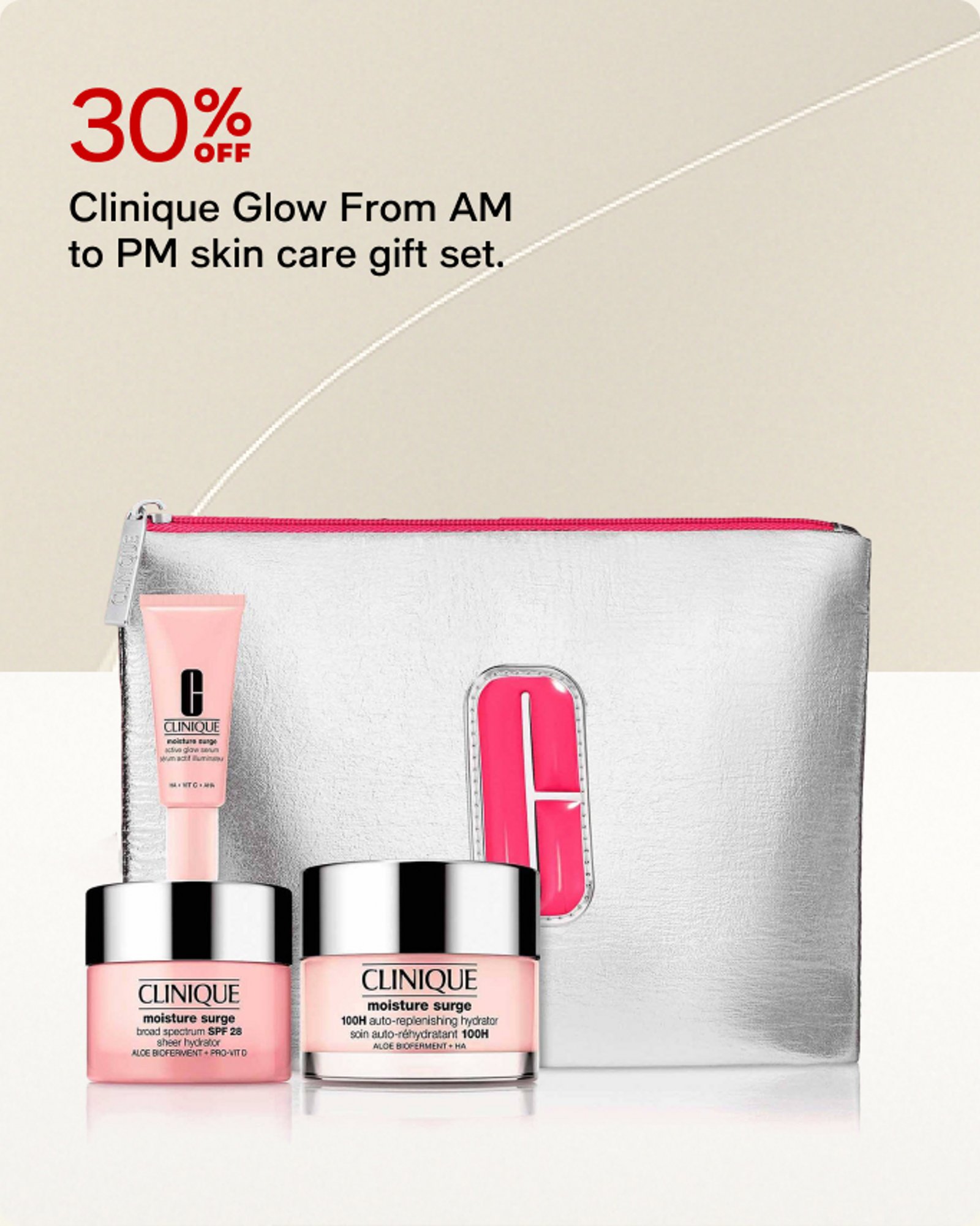 30% off Clinique