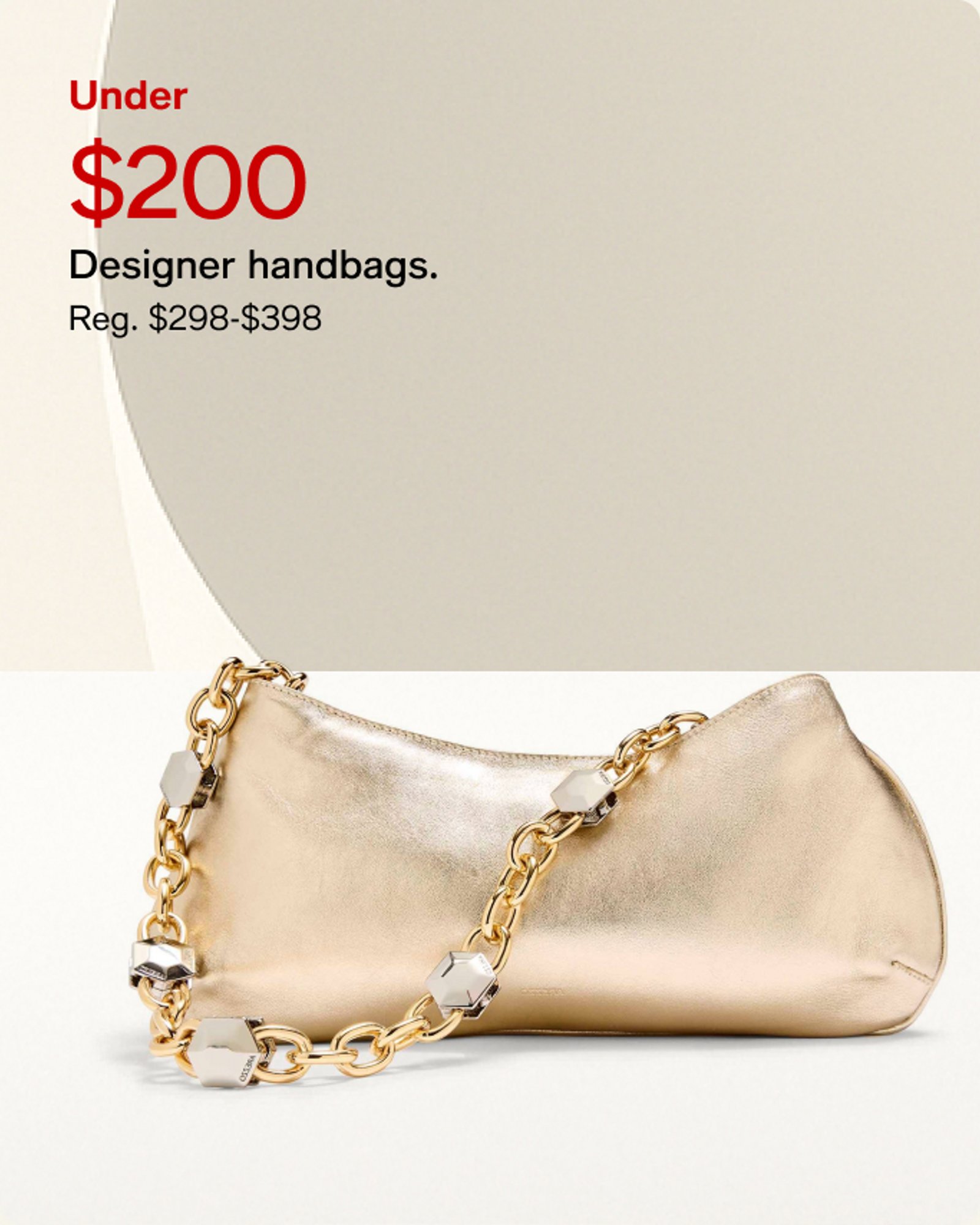 Under $200 Designer handbags