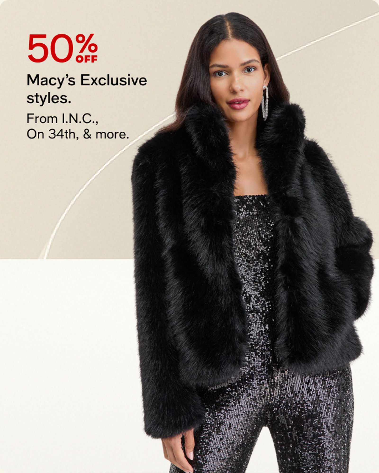 50% OFF MACYS EXCLUSIVE
