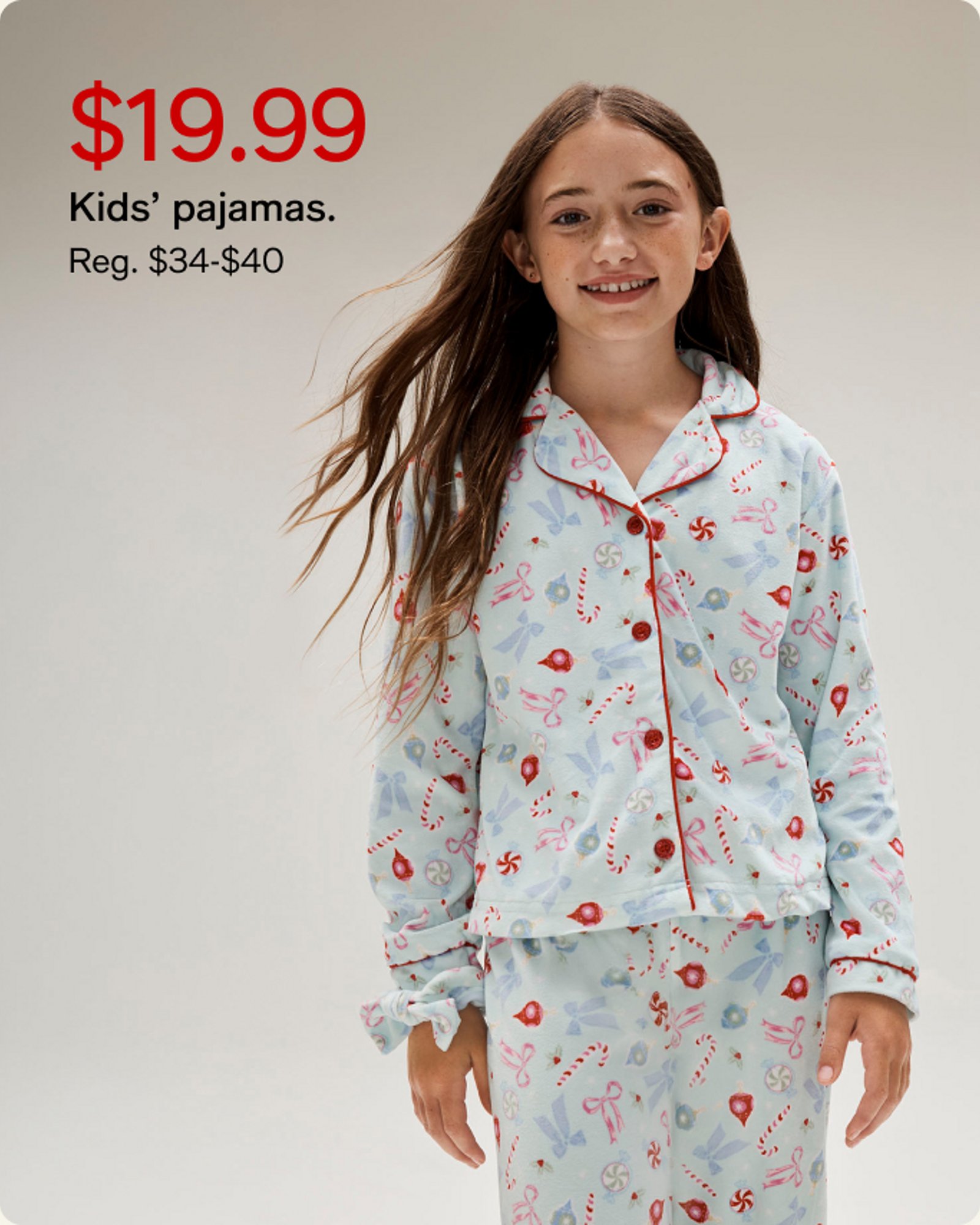 $19.99 kids pajamas