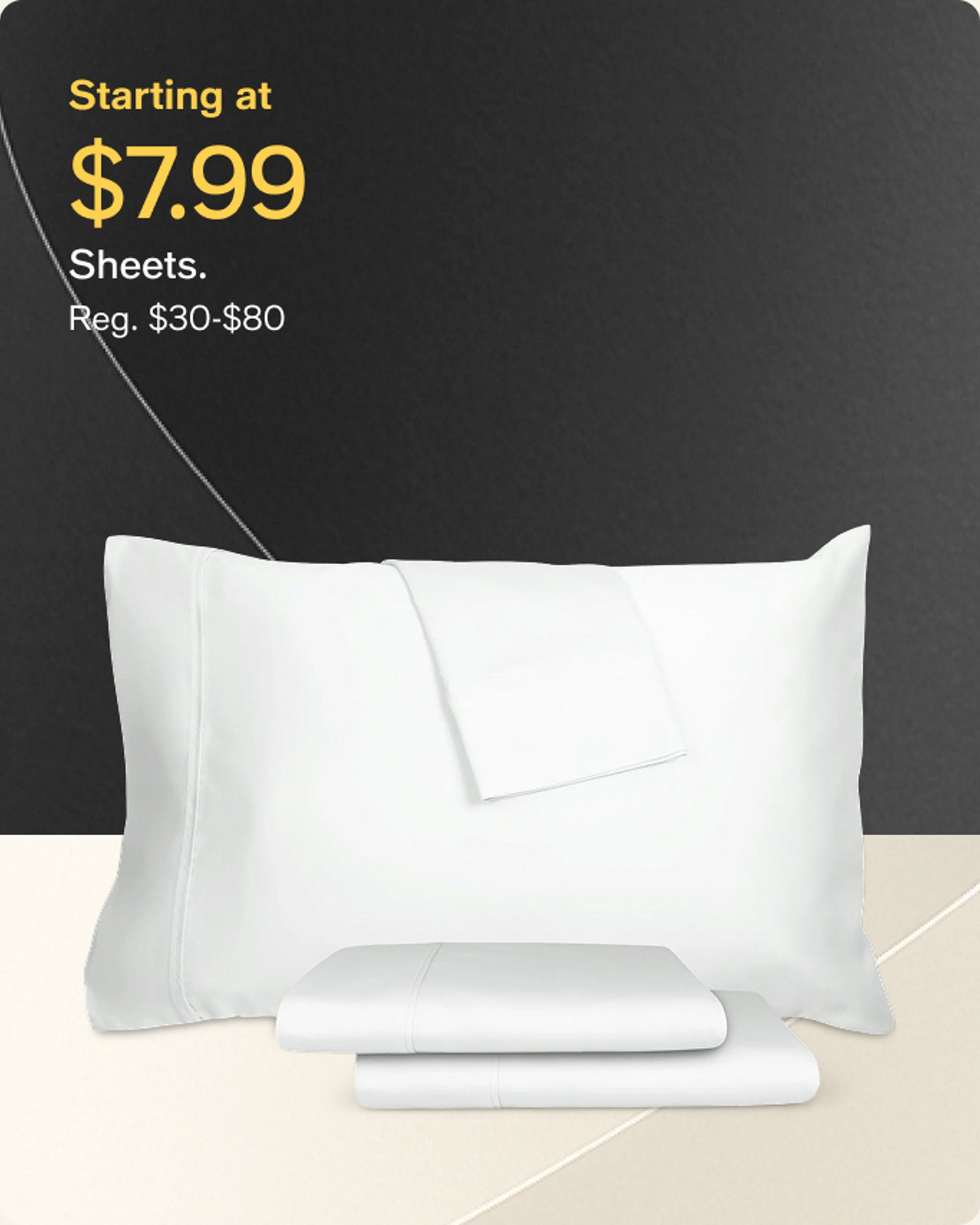 Starting at 7.99 Sheets