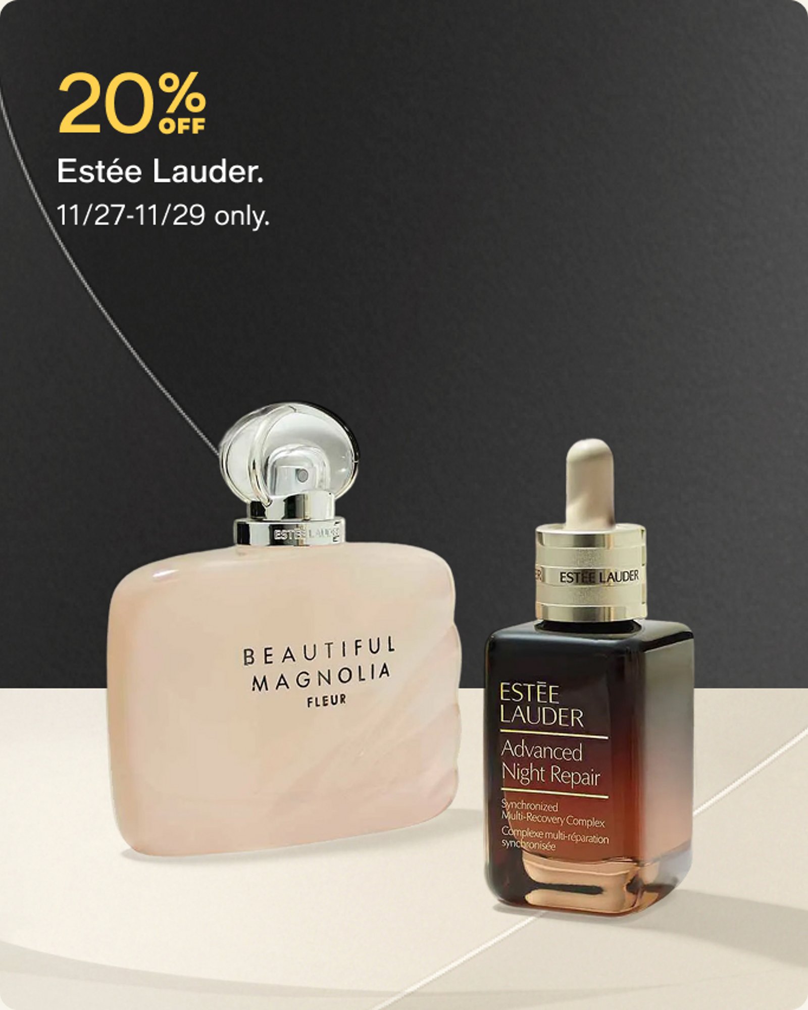 20% off Estee Lauder