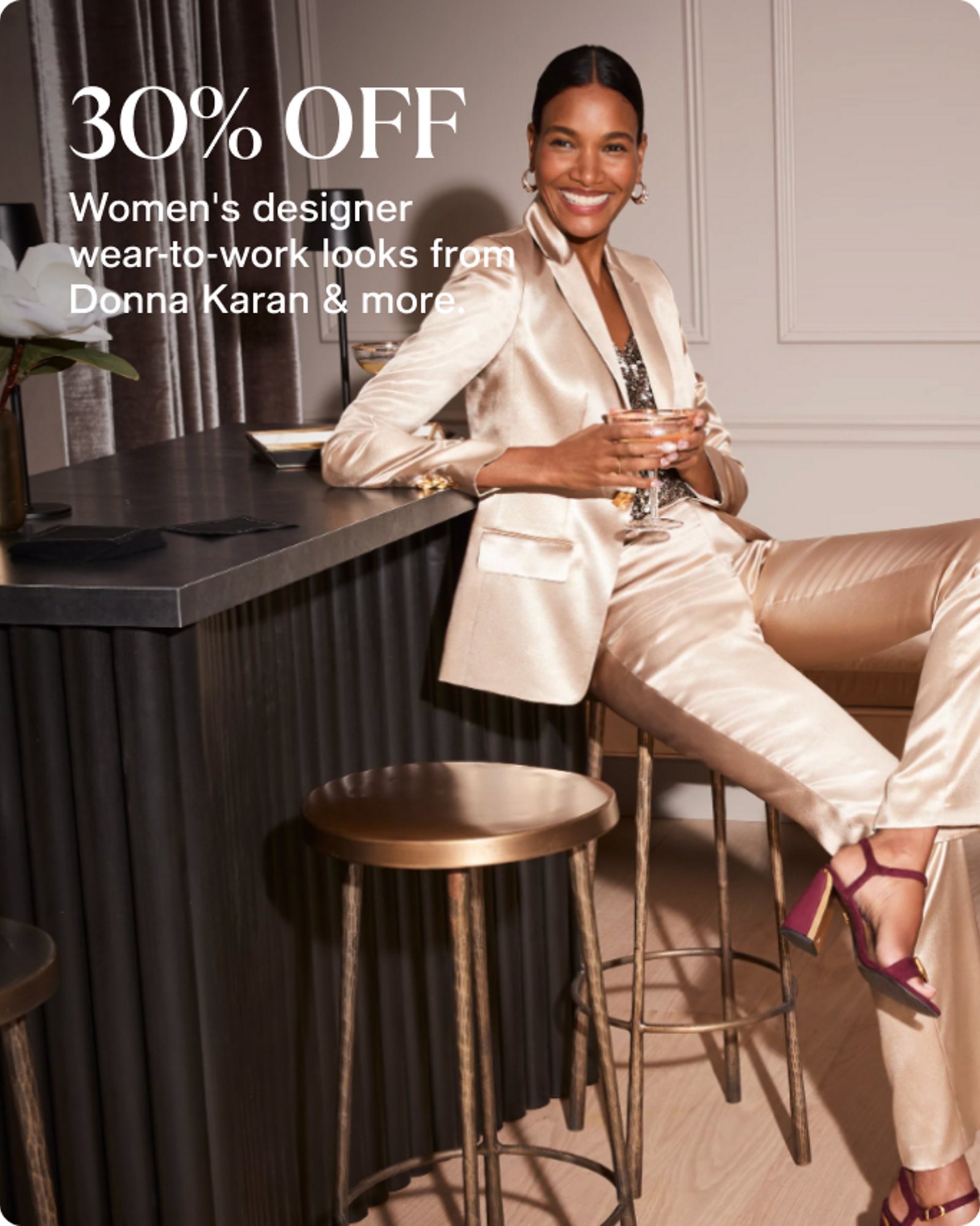 30% off designer wear to work 