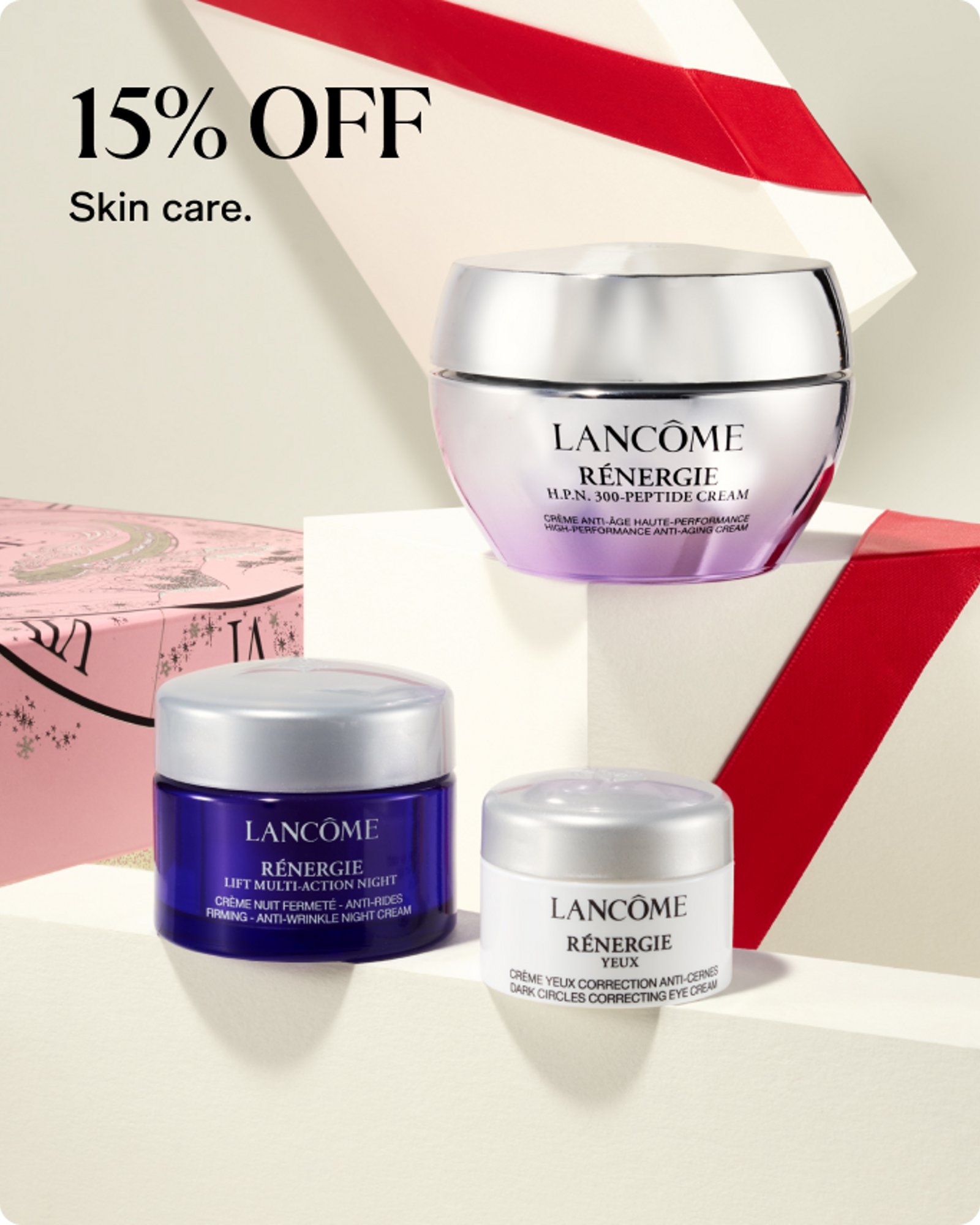 15% off Skin Care