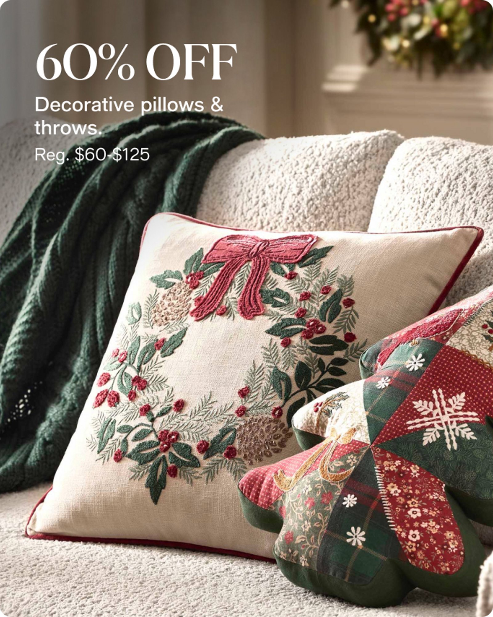 Decorative Pillows & Throws