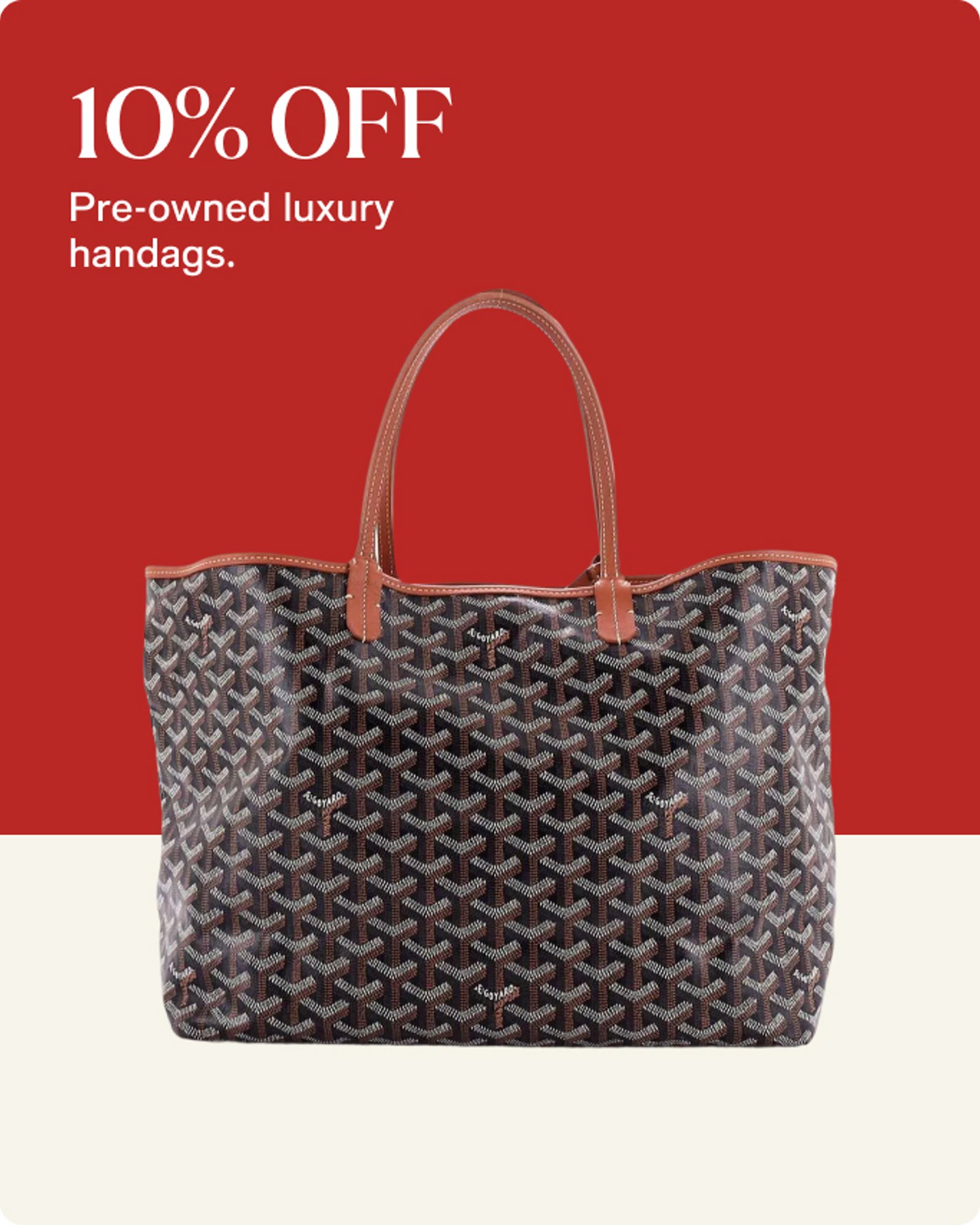 !0 off pre owned luxury handbags