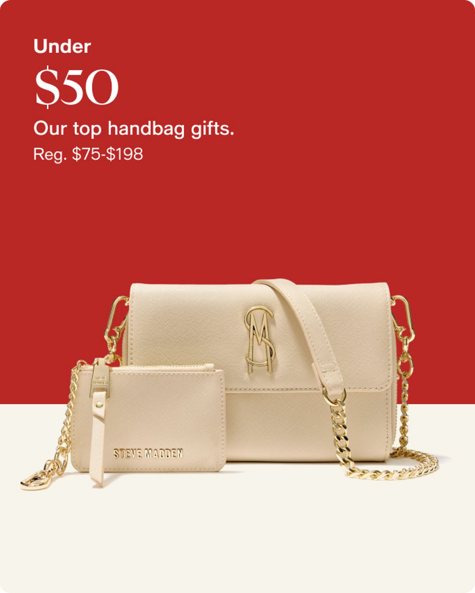 $50 our top handbag gifts