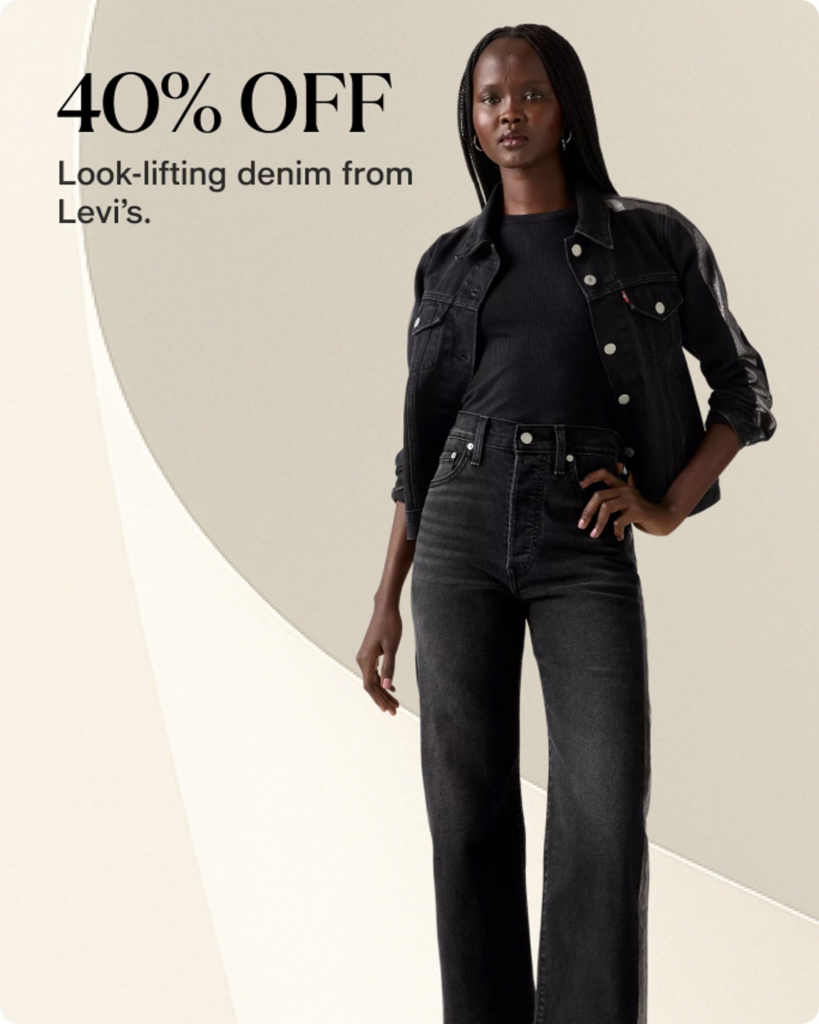 40% off Levis