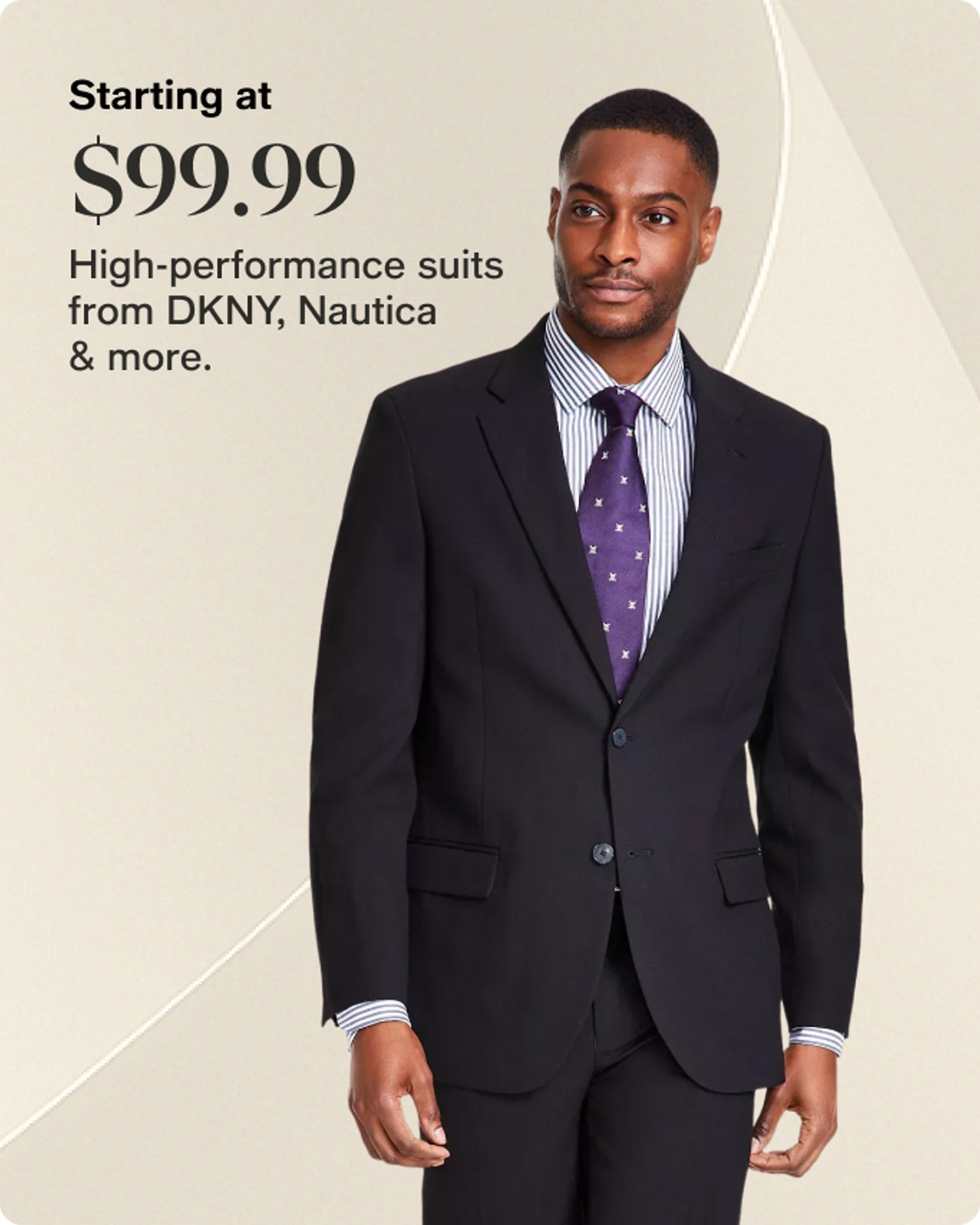 Starting at $99.99 suits
