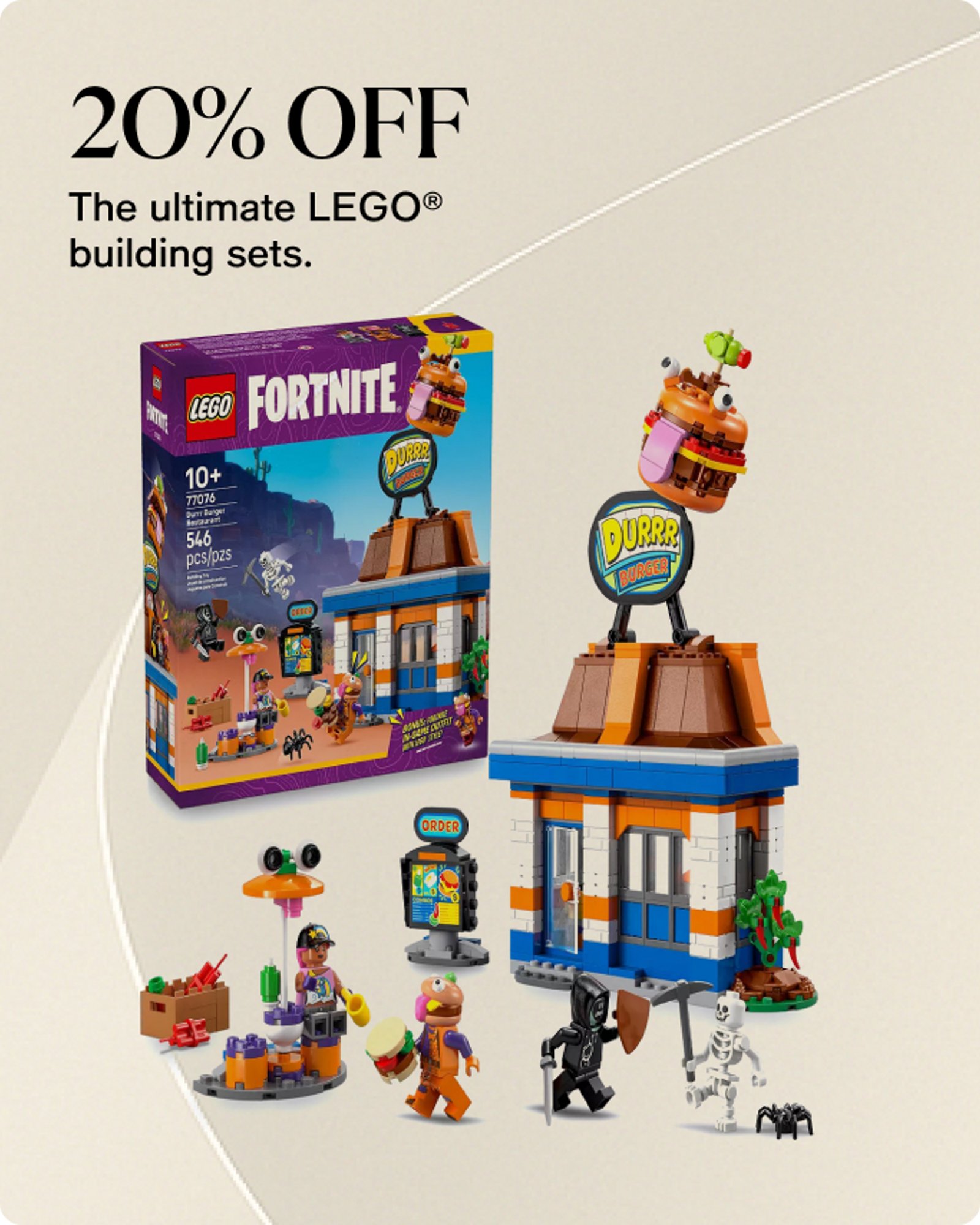 20% OFF Ultimate LEGO