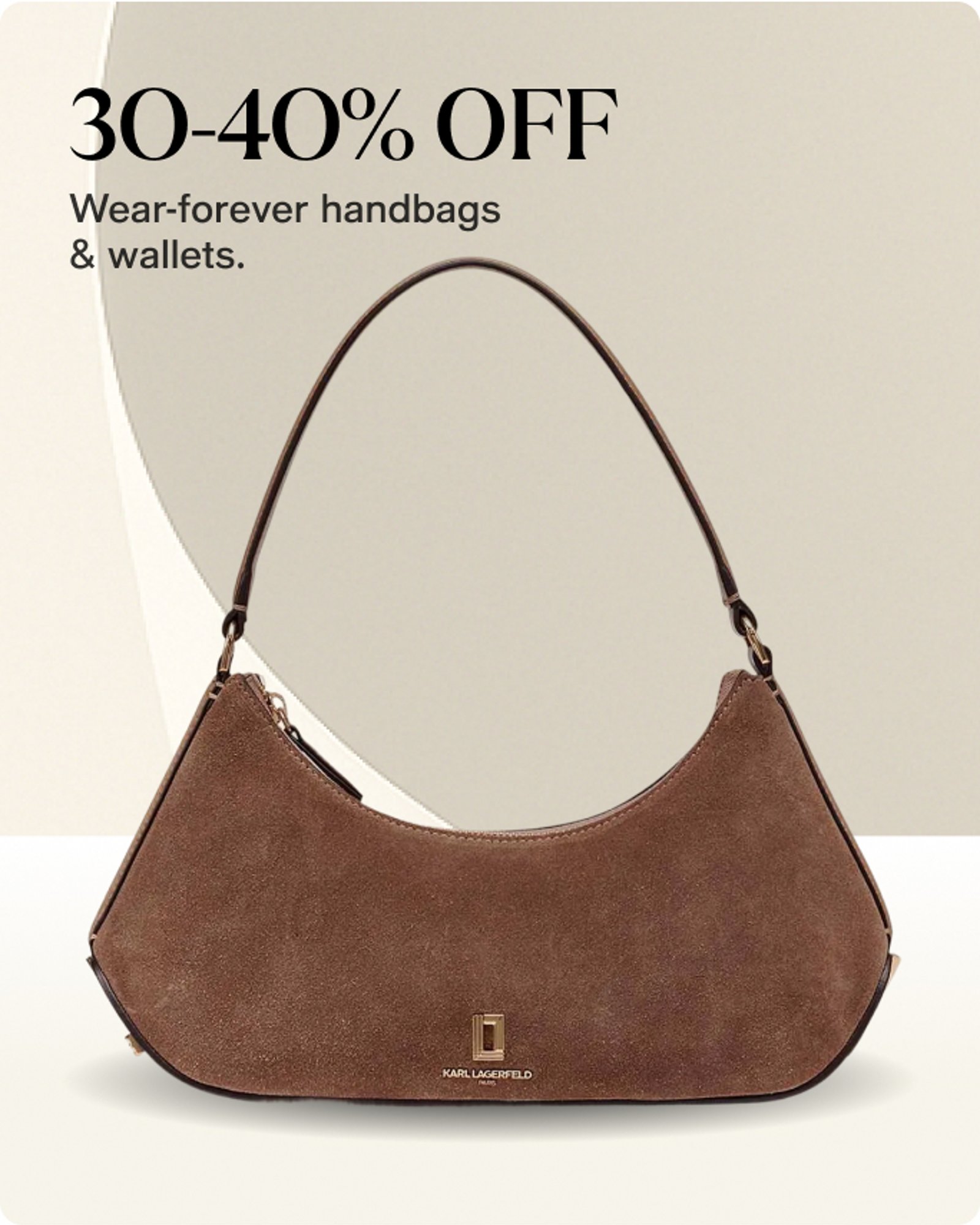 30-40 off wear-forever handbags and wallets