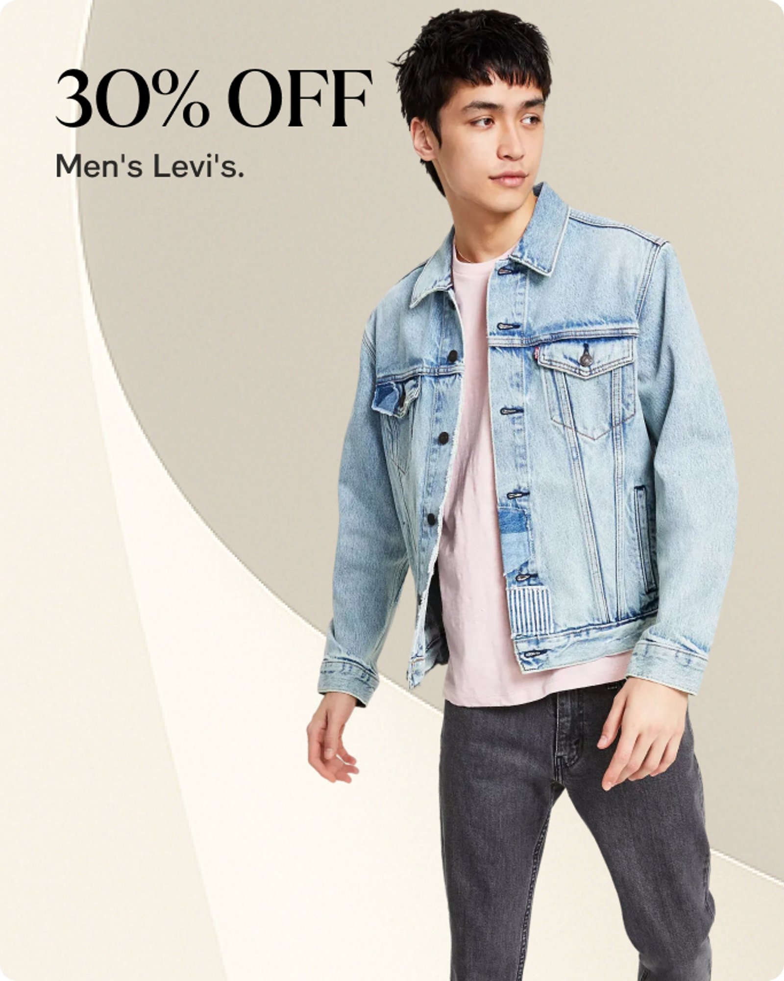 30% off Men's Levis