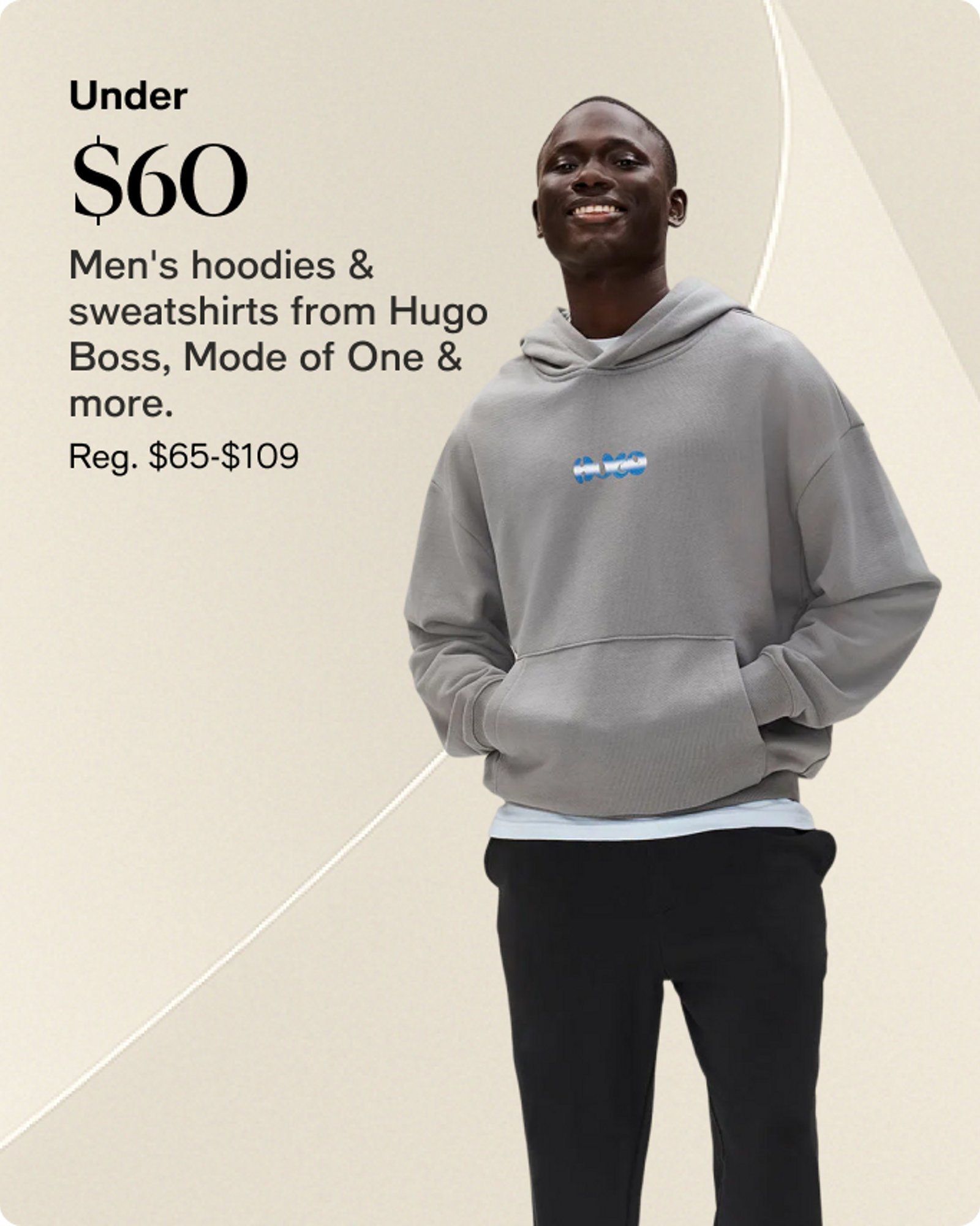 Under $60 Men's hoodies & sweatshirts