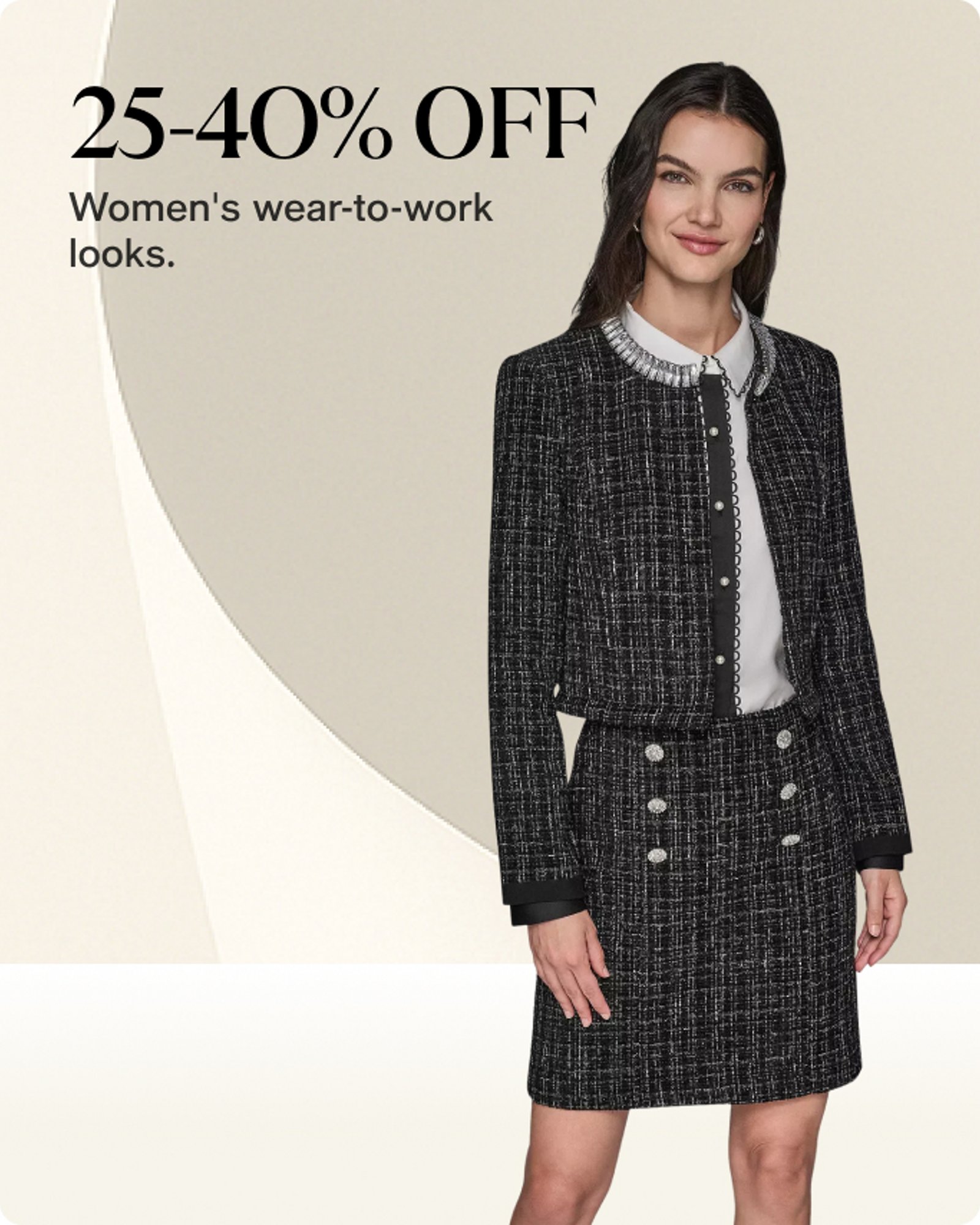 25-40% off Womens Wear To Work