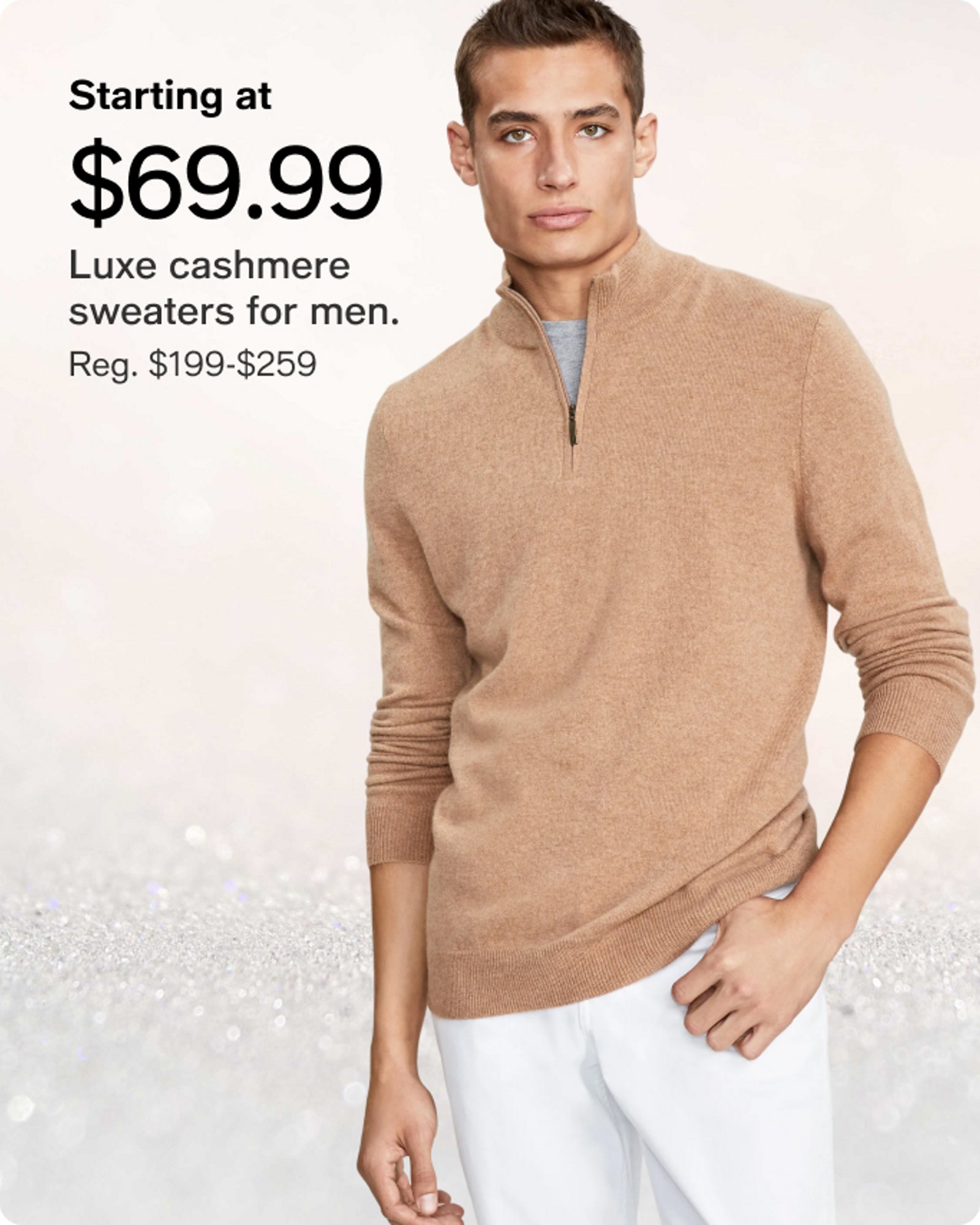 Starting at 69.99 cashmere
