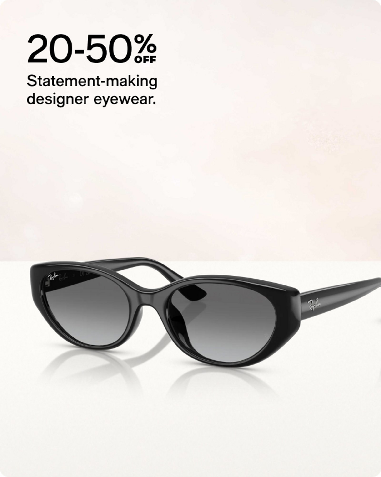 20-50% off Sunglasses