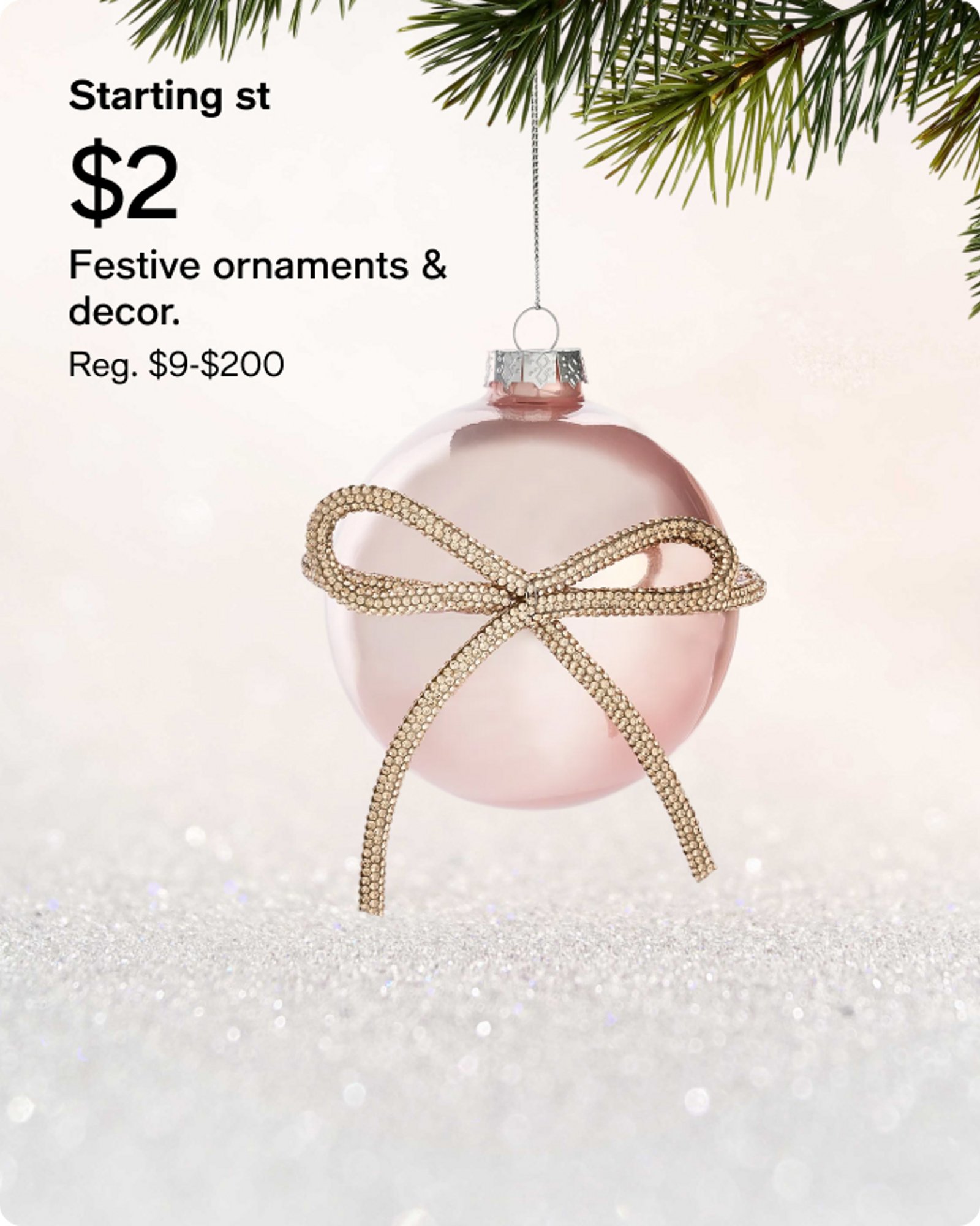 Festive Ornaments & Decor