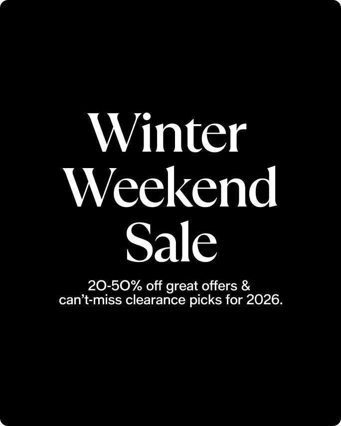 Winter weekend sale