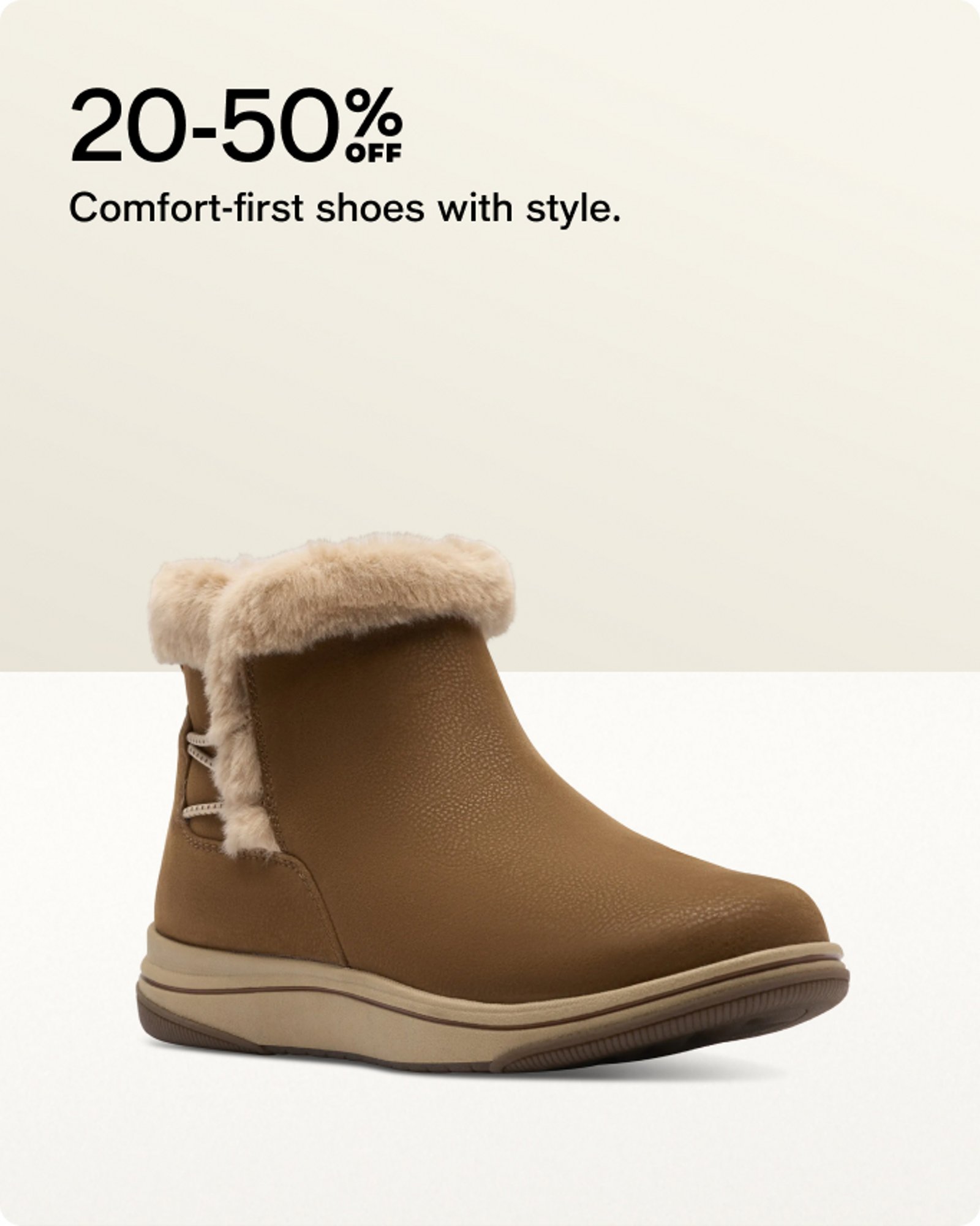 20-50 off Comfort shoes