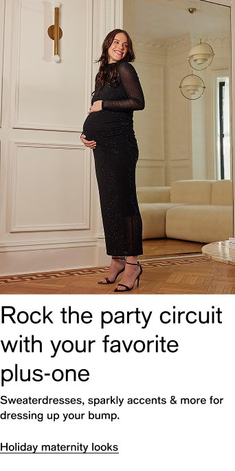 Holiday Maternity Looks