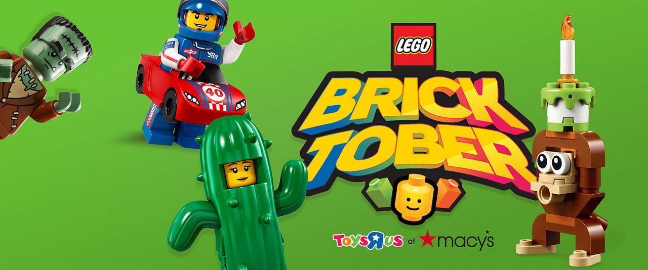 LEGO BRICKTOBER - ToysRus at Macy's