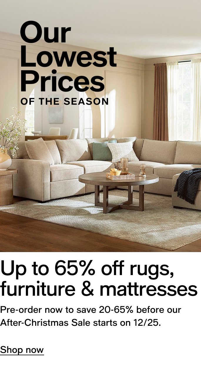 Our Lowest Prices of the season