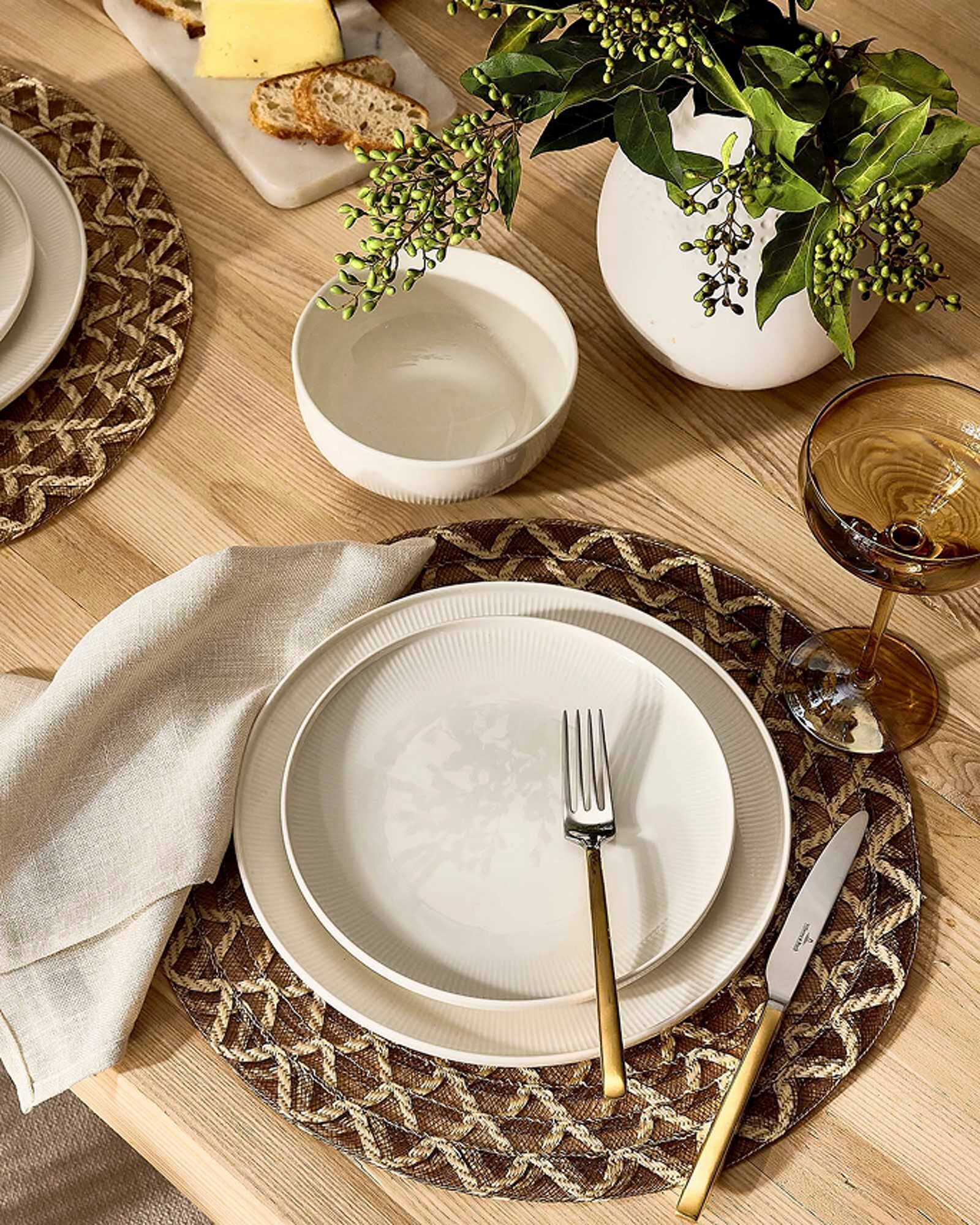 White Dinnerware