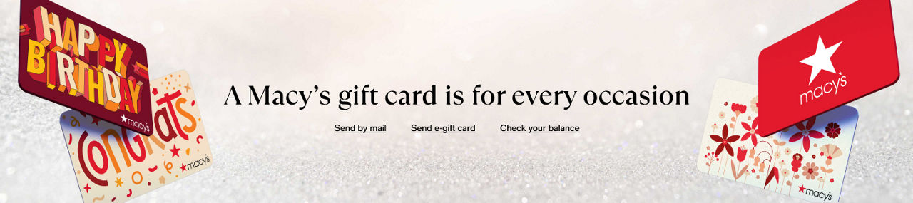 Macy's gift card