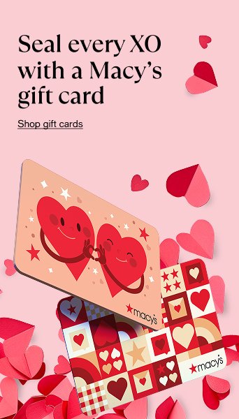Seal every XO with a Macy's gift card