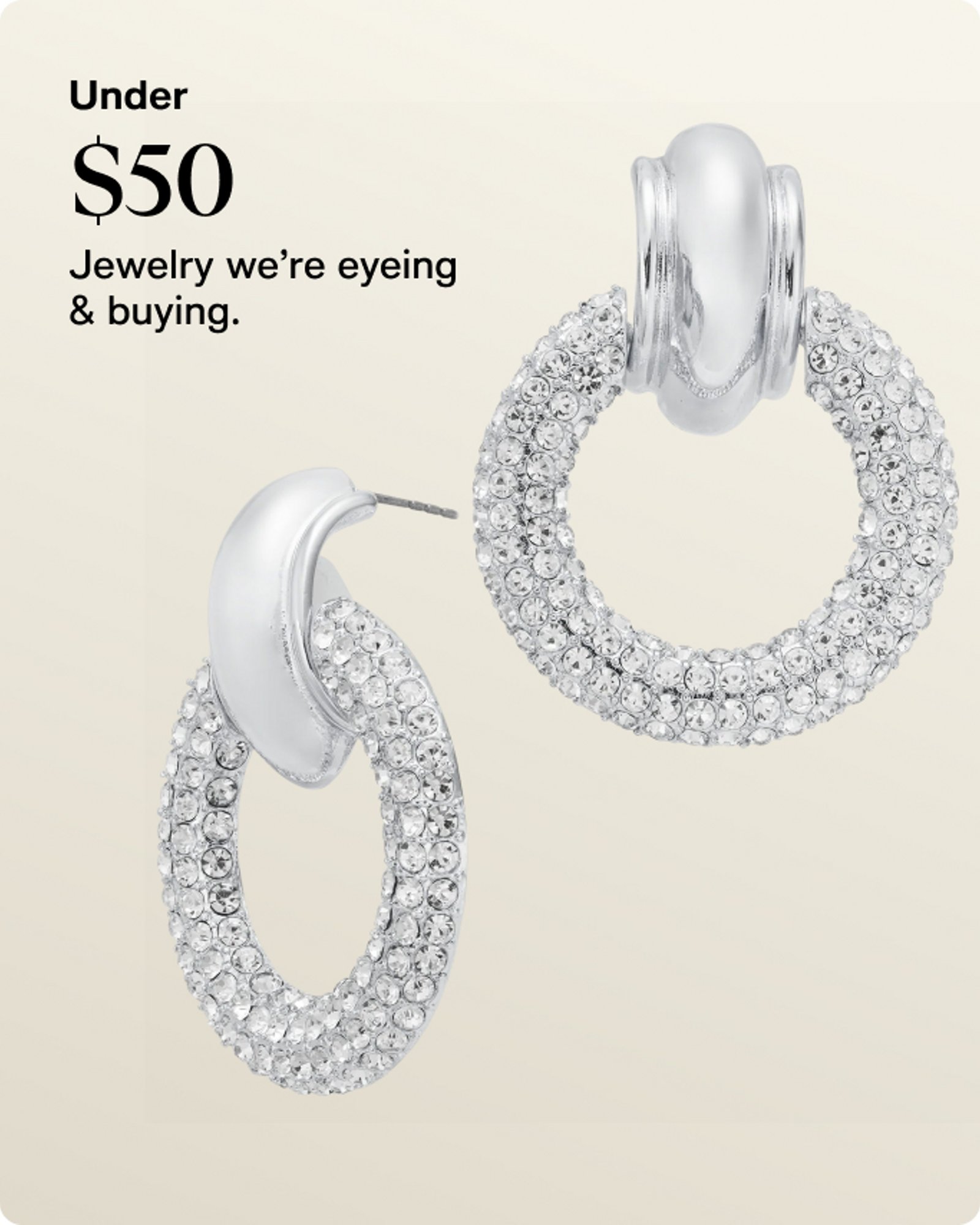 Under $50 Fashion jewelry we are eyeing and buying