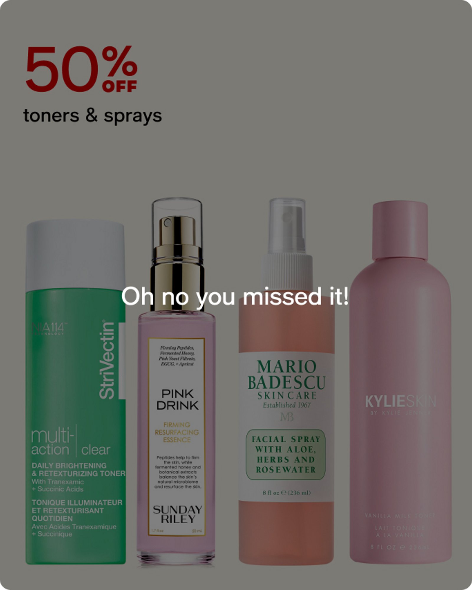 Past - Toners & sprays