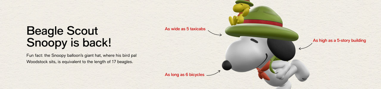 Beagle Scout Snoopy is back!